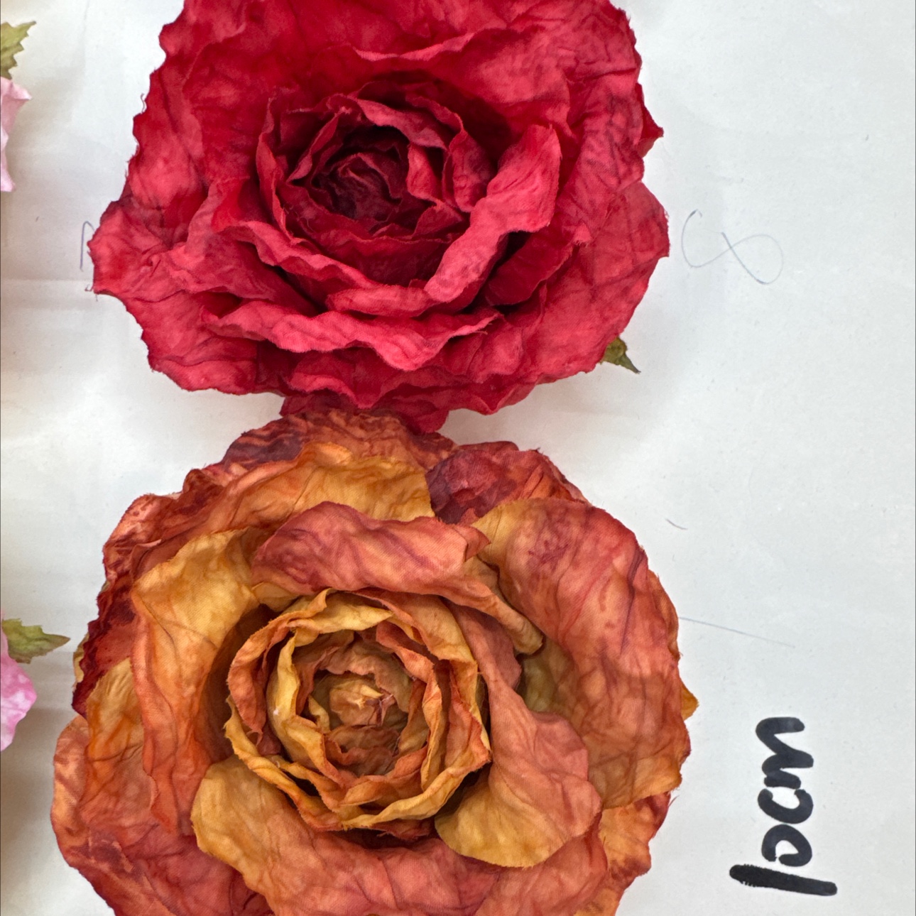 仿真花假花假花小装修装饰材料白底实物图