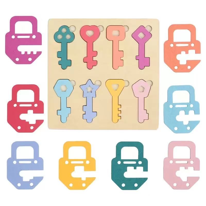 创意益智 早教游戏 拼图玩具产品图