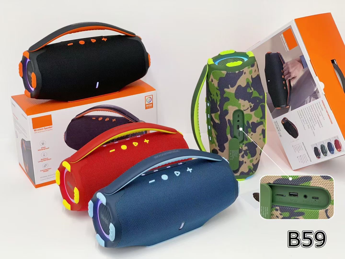 B59- Bluetooth Speaker detail image 3