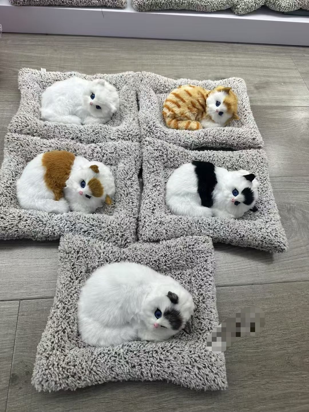 毛绒摆件仿真动物 有叫声产品图