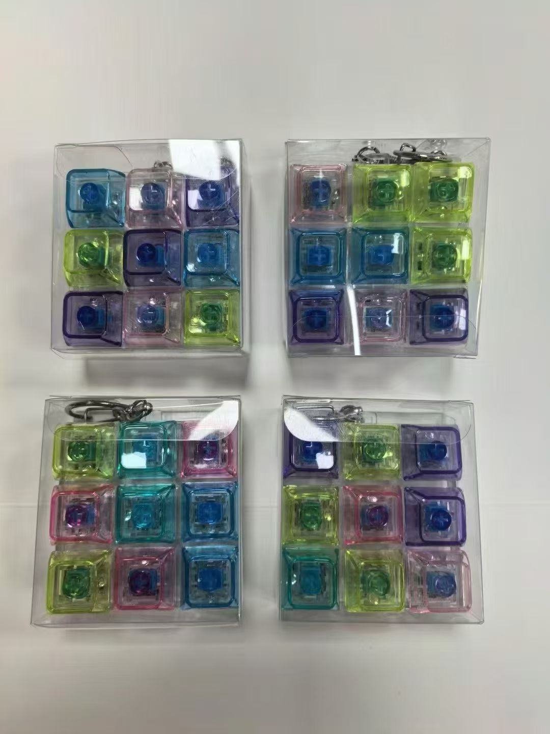 带灯按键饰品配件问号勾产品图