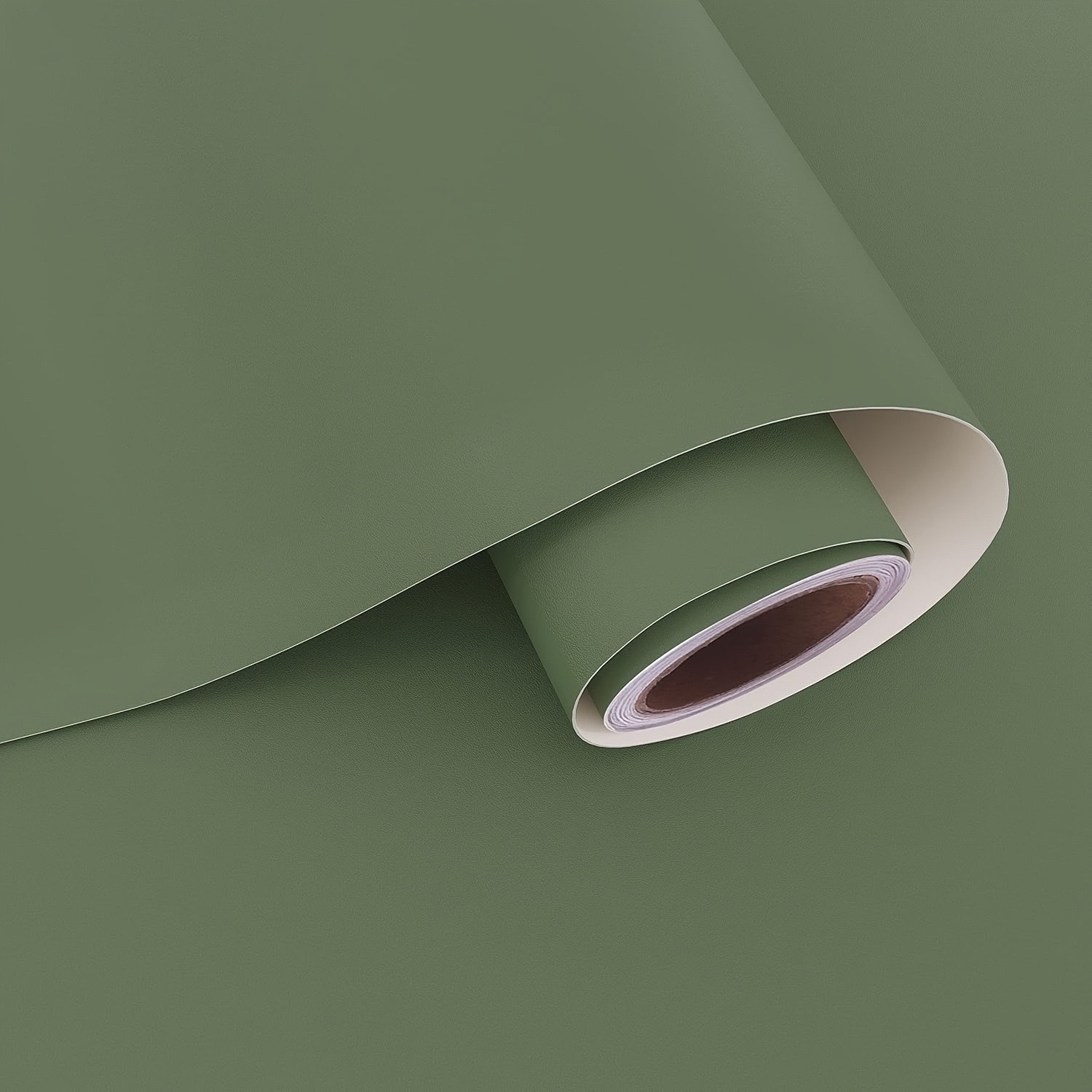Amazon TEMU grass green peel-to-stick wallpaper - vinyl contact adhesive waterproof and mold-proof detail image 6