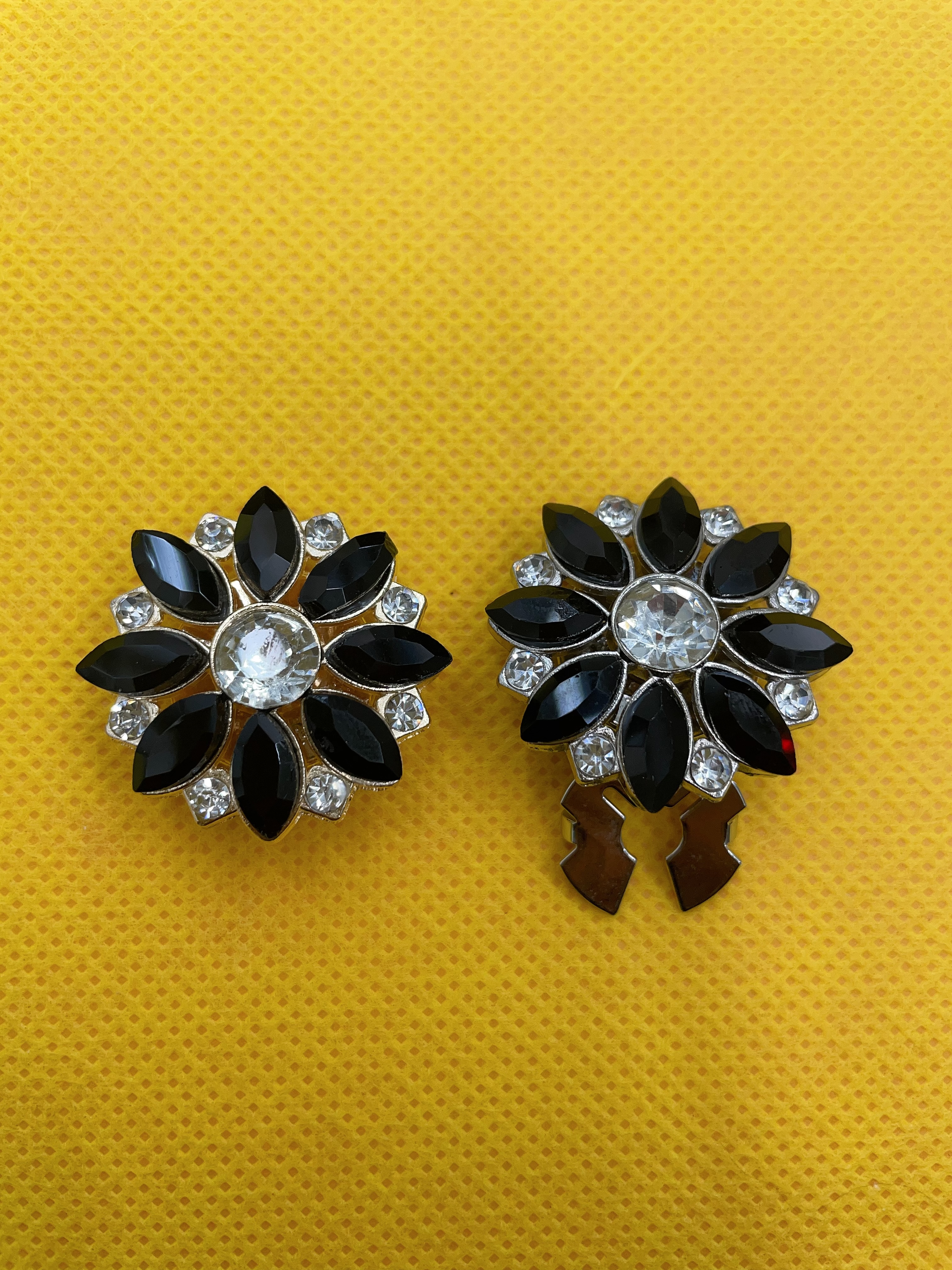 跨境热销电镀彩色水钻珍珠新款袖扣服饰纽扣饰品质感花衬衫形圆形扣子配件 服装辅料详情图7