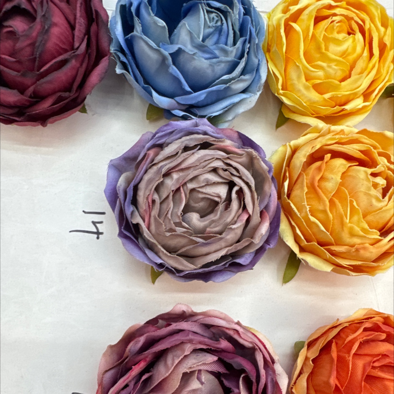 仿真花假花清明花假花小国外墓碑仿真花详情图5