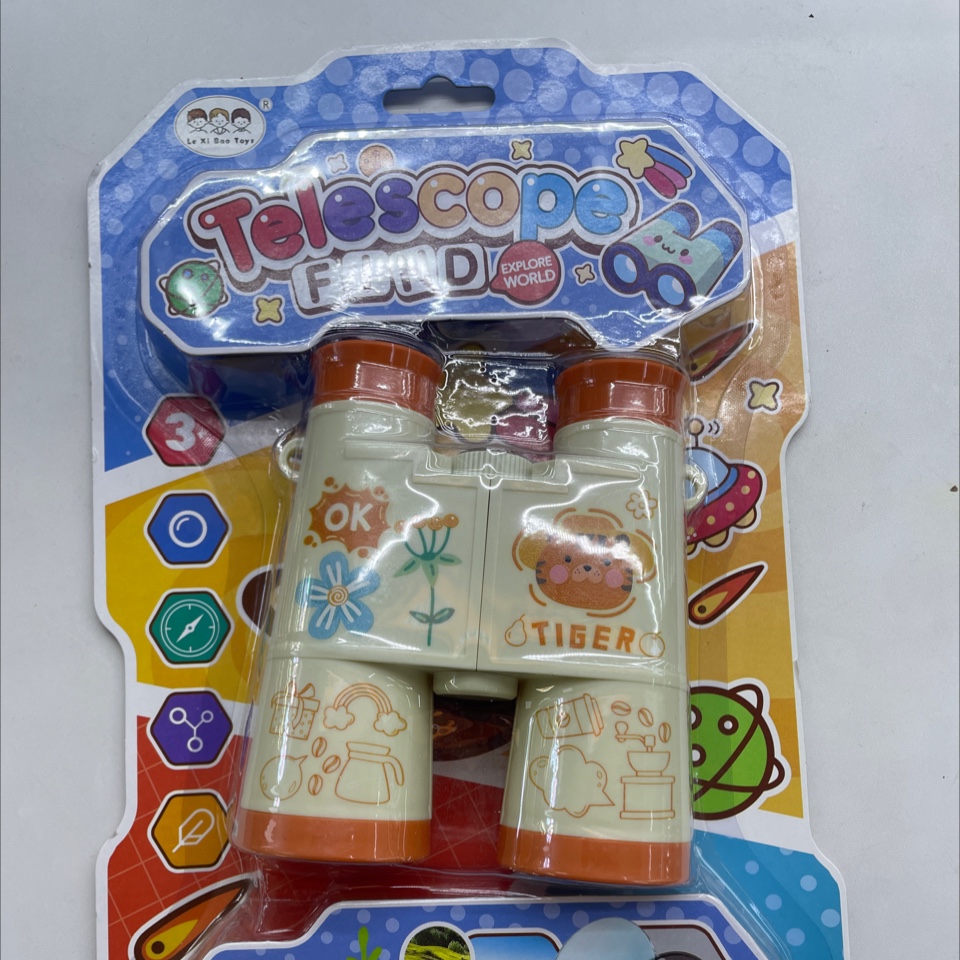 望远镜，吸卡望远镜，带印刷望远镜，6倍