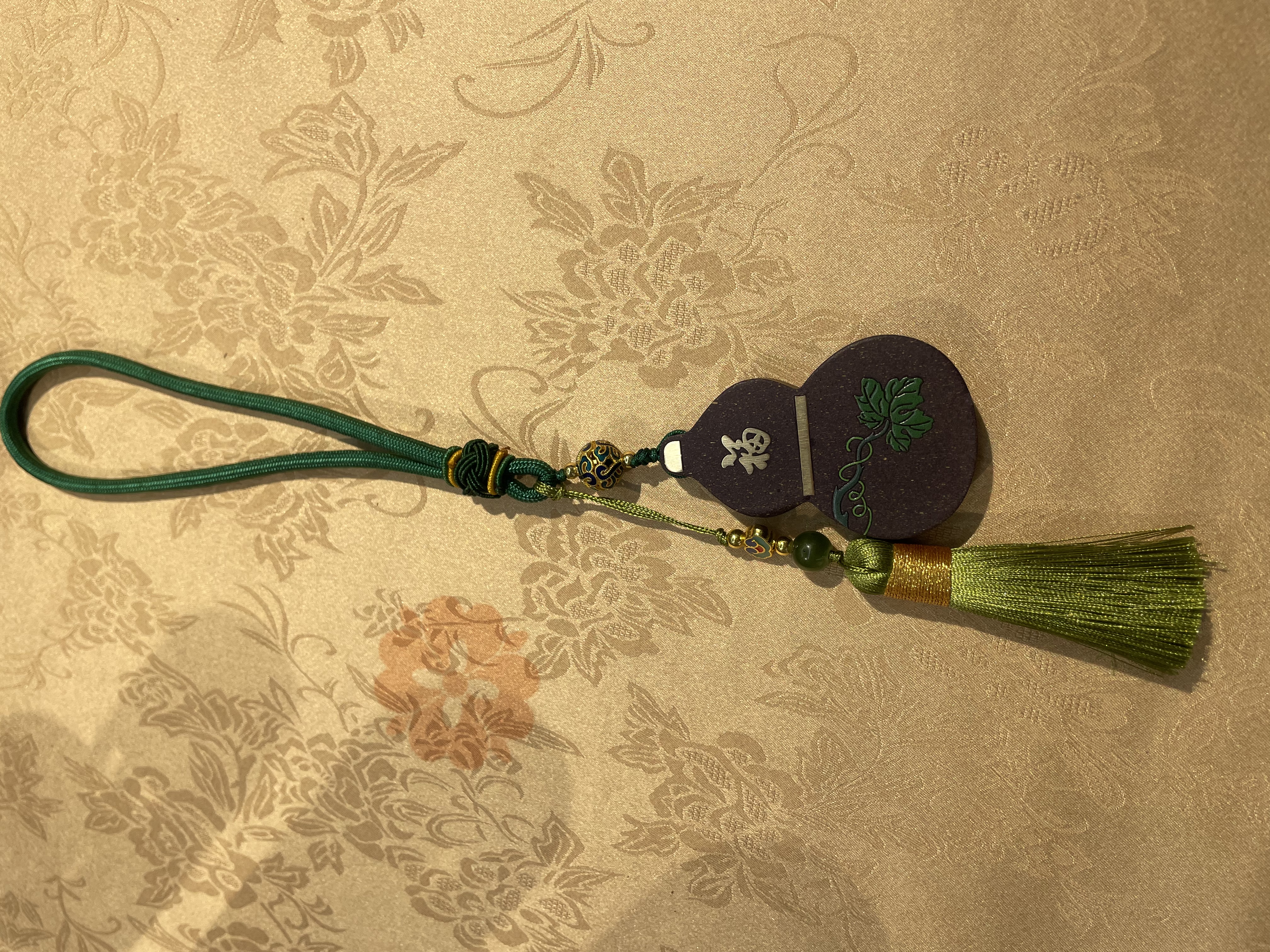 合香牌葫芦平安车挂项链手工DIY饰品配件饰品手工