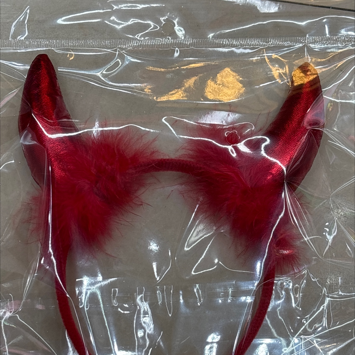 万圣节发箍恶魔牛角发饰节日派对装扮舞会头箍羽毛头扣造型搞怪 潮流玩具