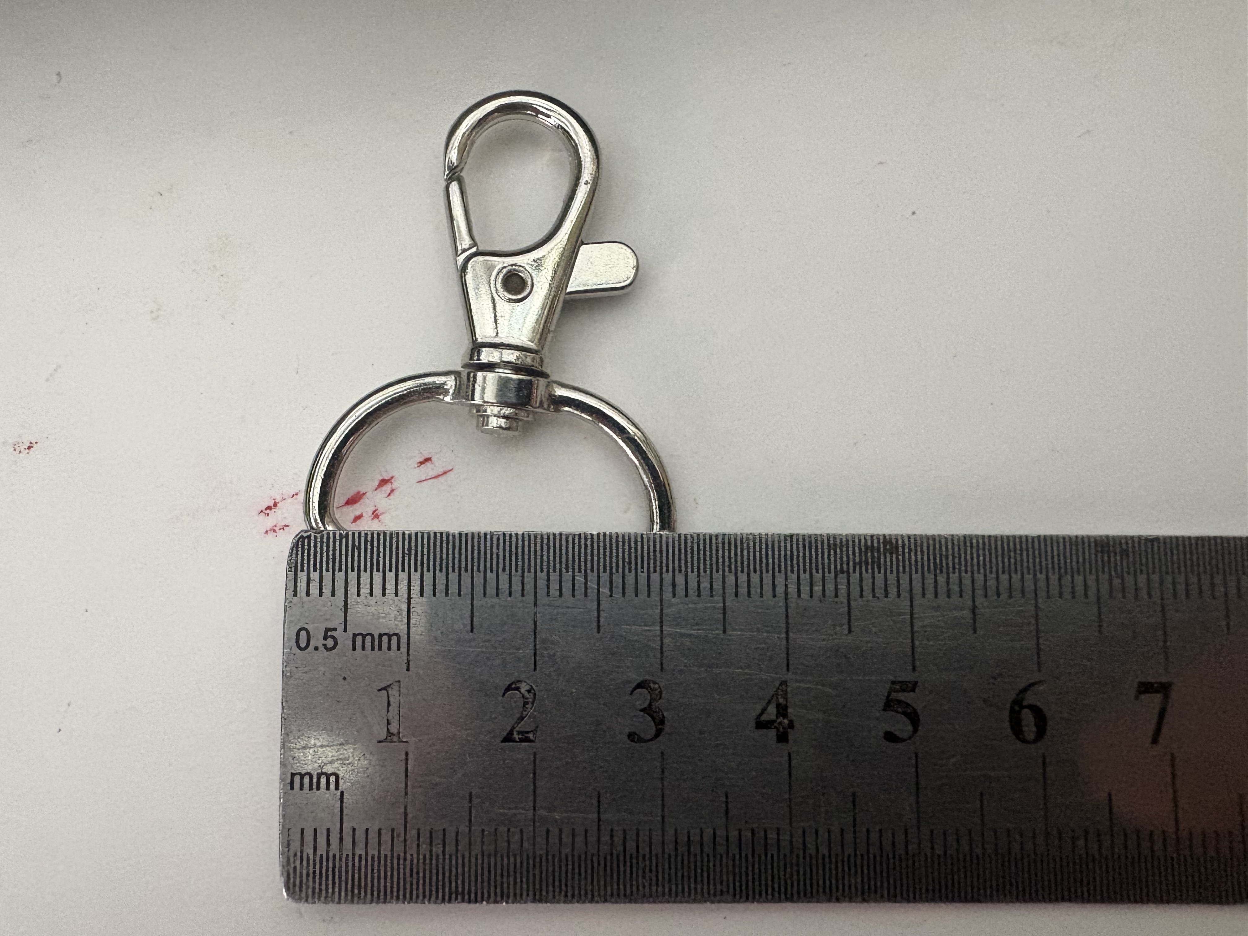 锌合金狗扣鱼嘴扣织带扣钥匙扣挂件配件箱包五金配件DIY材料配件产品图