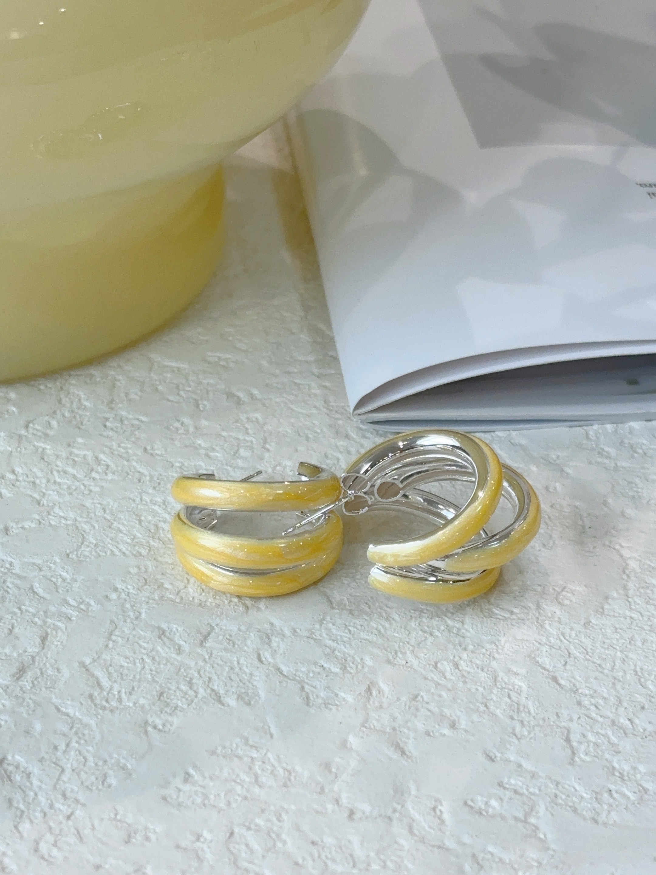 ccb四爪耳钉饰品打耳洞专用女款简约时尚小众设计详情图8