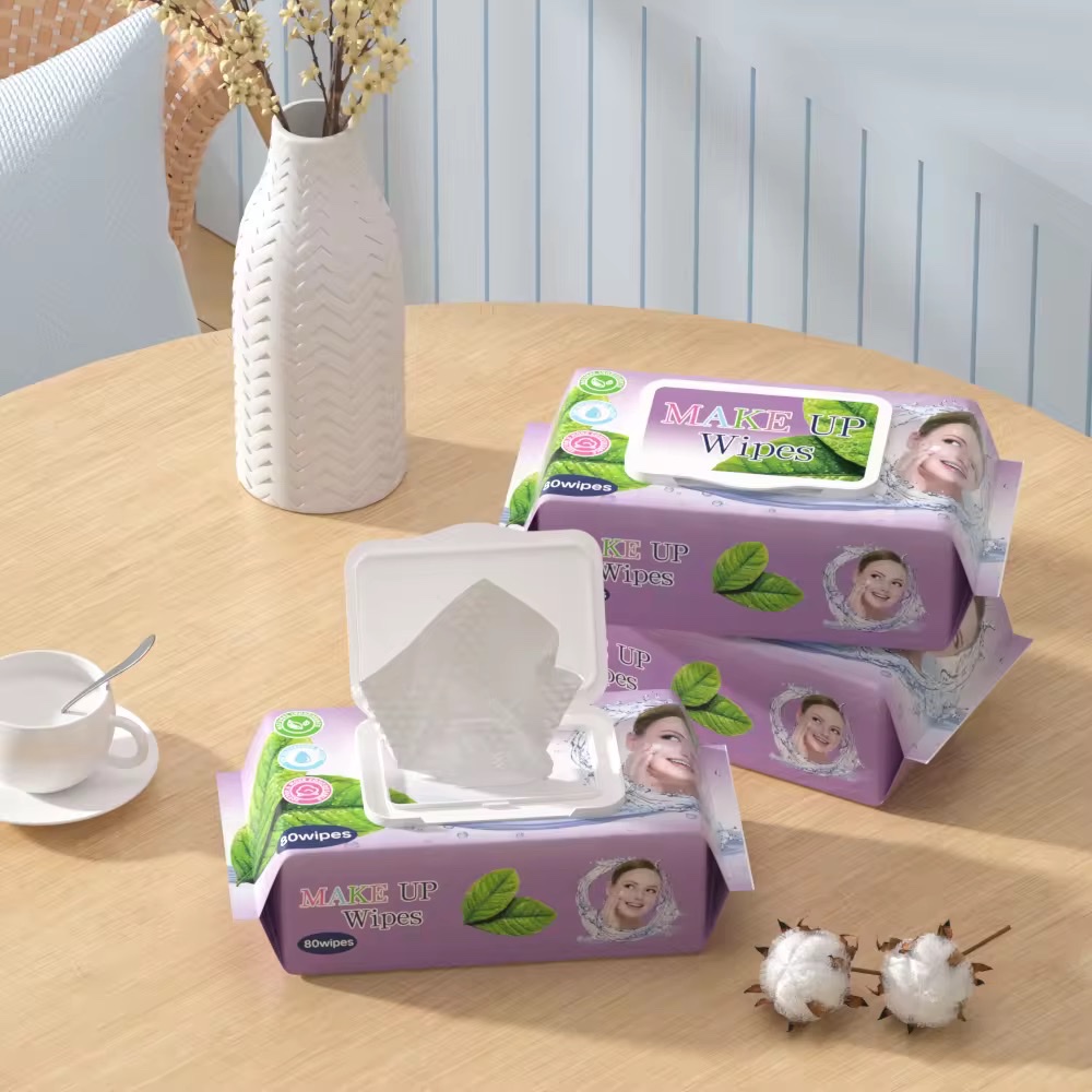 Makeup remover wipes 50pcs 卸妆湿巾可定制