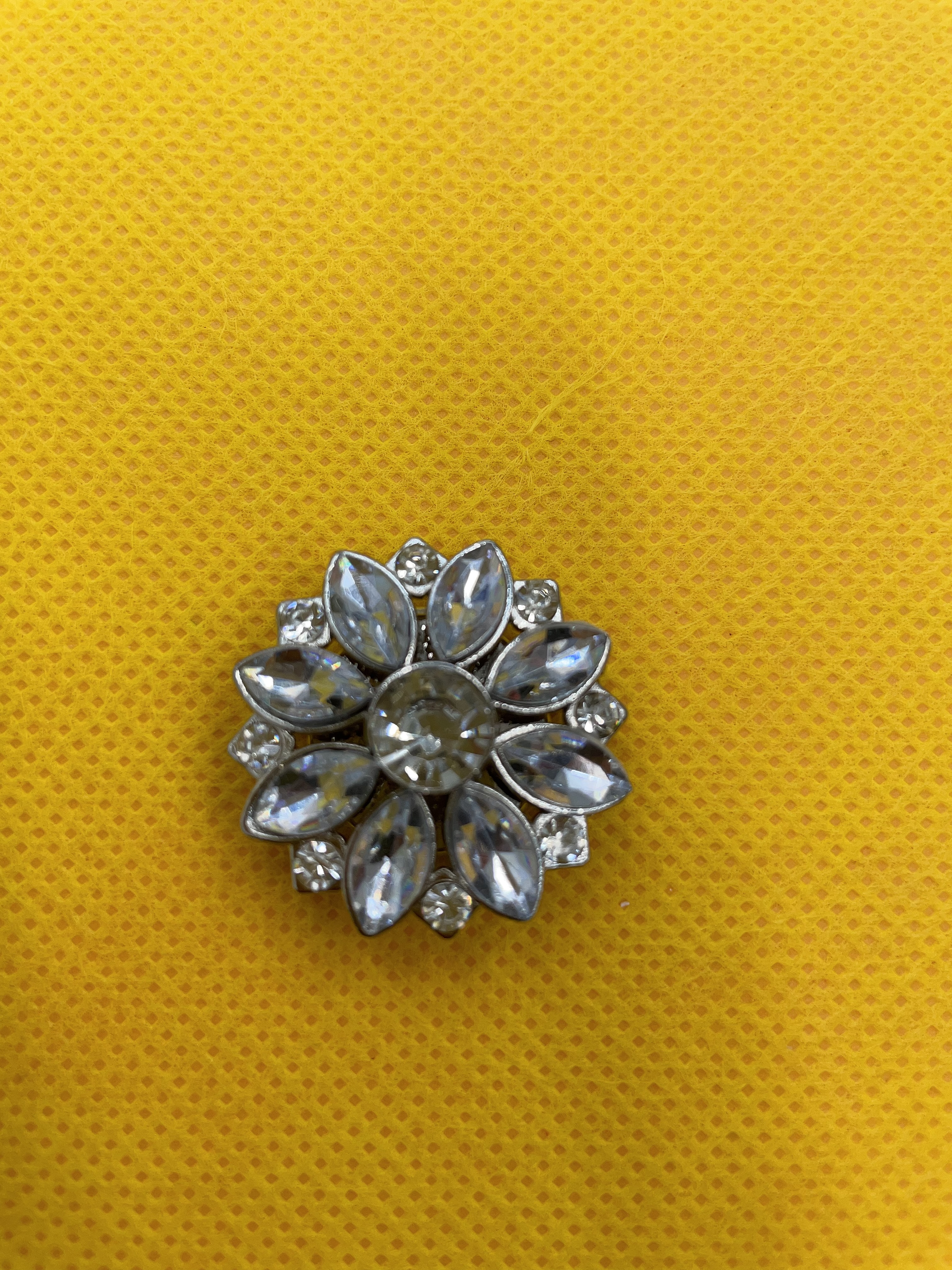 跨境热销电镀彩色水钻珍珠新款袖扣服饰纽扣饰品质感花衬衫形圆形扣子配件 服装辅料详情图6