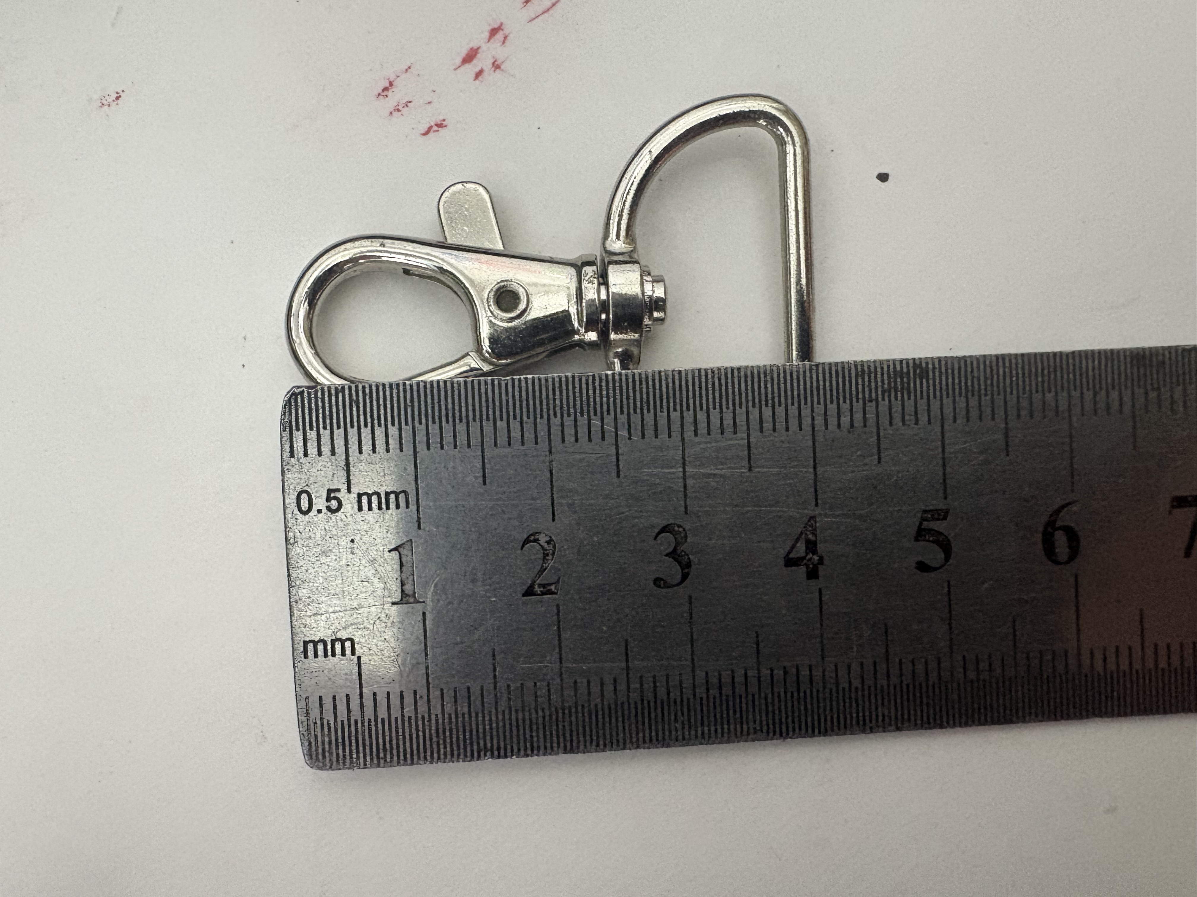 锌合金狗扣鱼嘴扣织带扣钥匙扣挂件配件箱包五金配件DIY材料配件