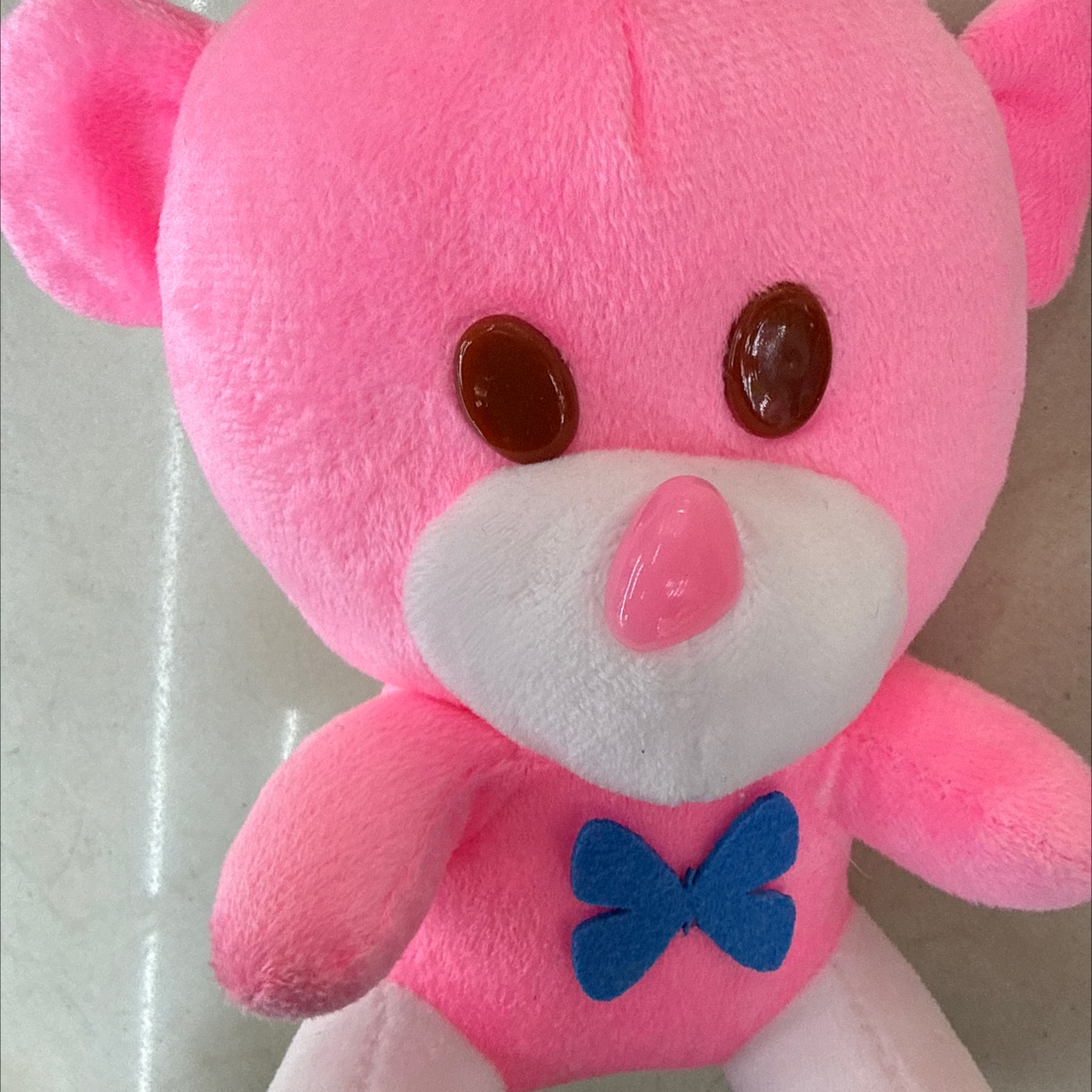 粉色小熊公仔挂件毛绒玩具定制毛绒玩具潮流玩具批发毛绒玩具细节图