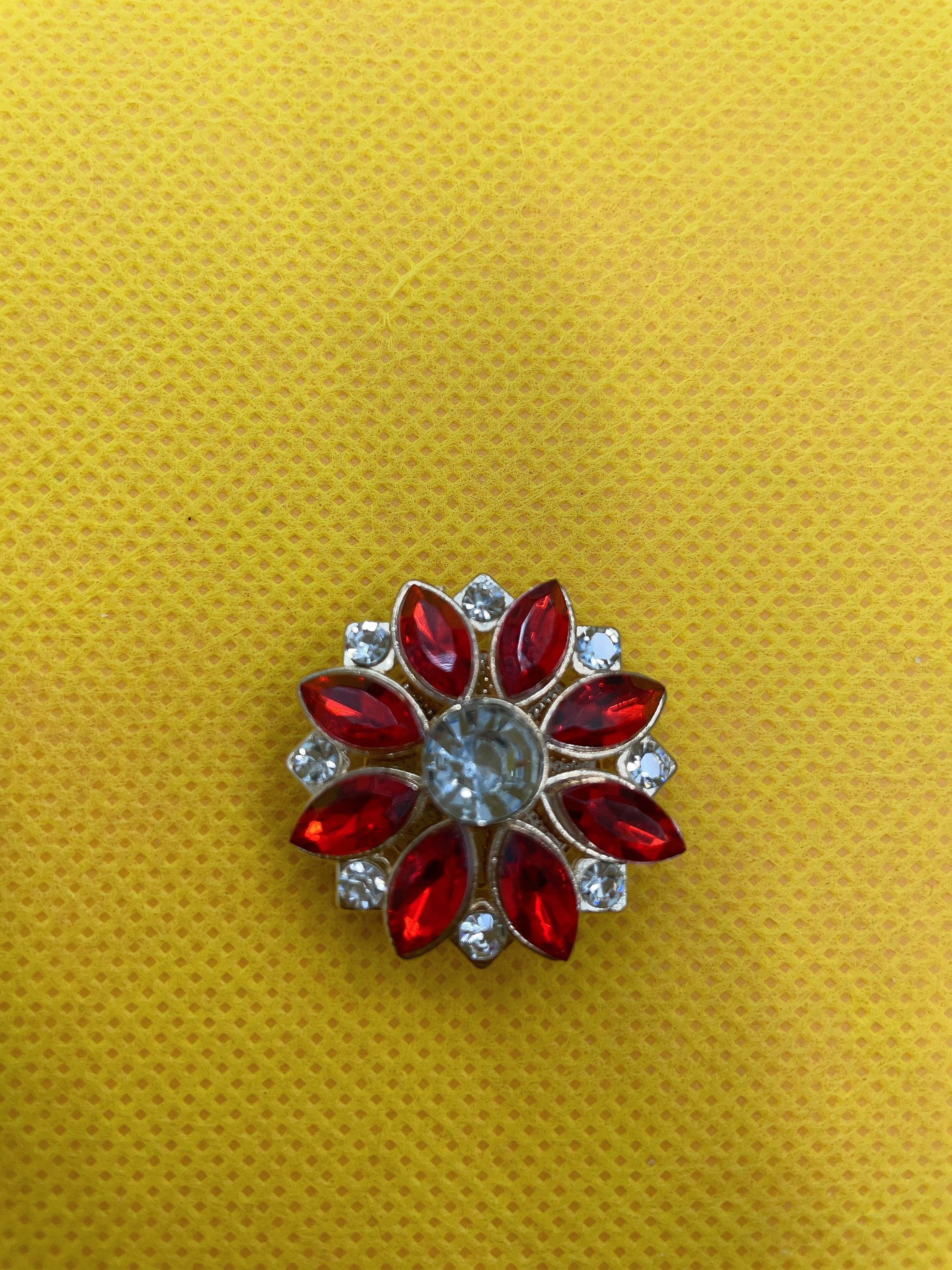 跨境热销电镀彩色水钻珍珠新款袖扣服饰纽扣饰品质感花衬衫形圆形扣子配件 服装辅料详情图3