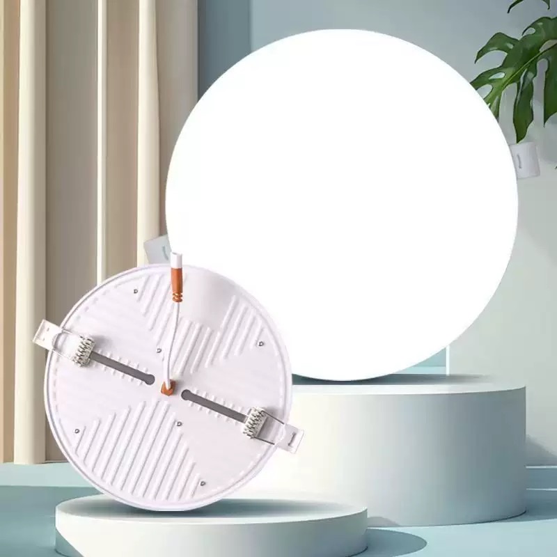 SXL LED aluminum ultra-thin borderless panel light, circular corridor, staircase, concealed passage, indoor lighting, recessed Application Scenario