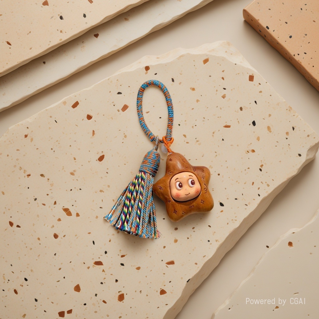 五角星，星星人挂件详情图4