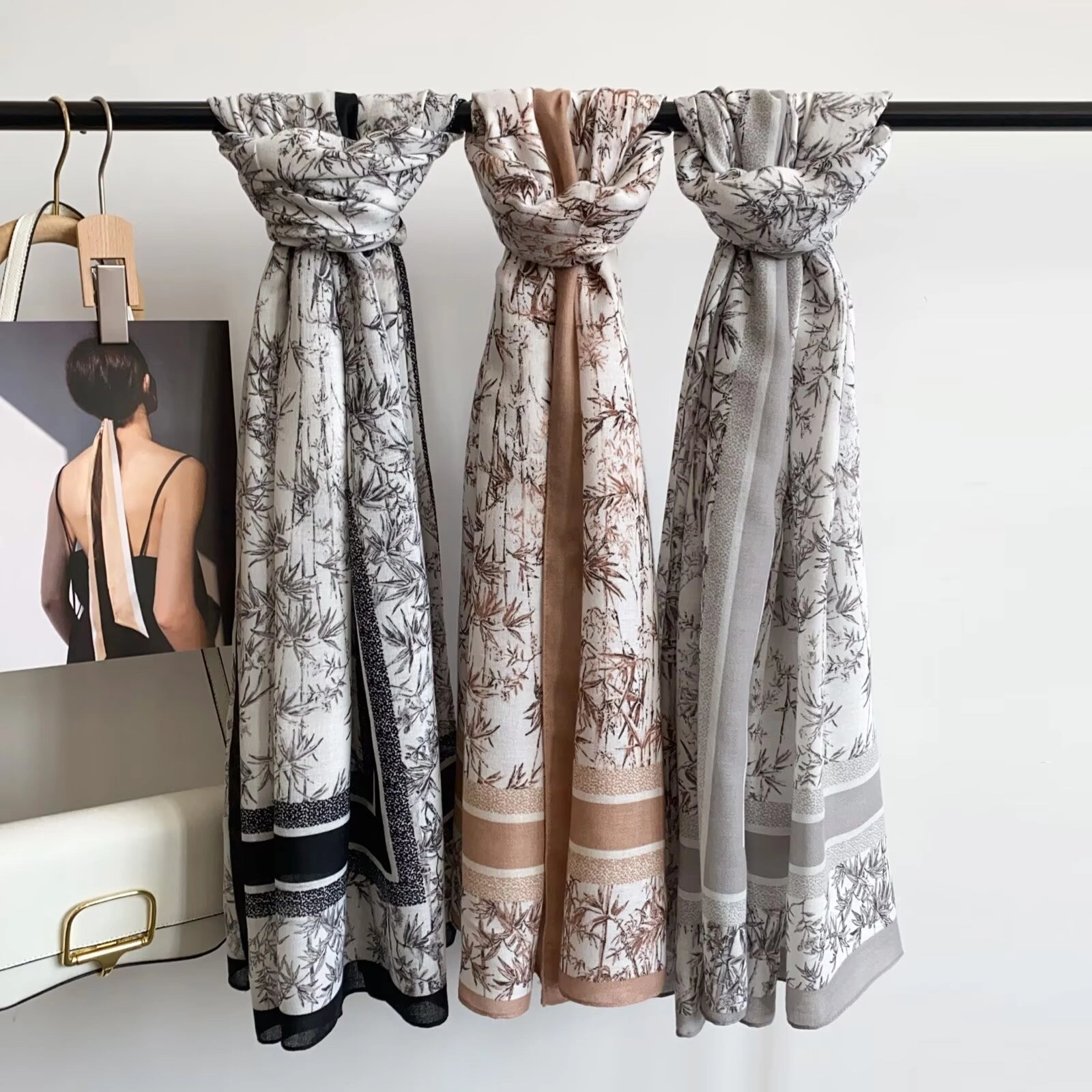 New hot sale Hot New style Linen long Scarf Cotton Linen Scarf 85*180cm 137g Need more new styles ask me for pictures detail image 15
