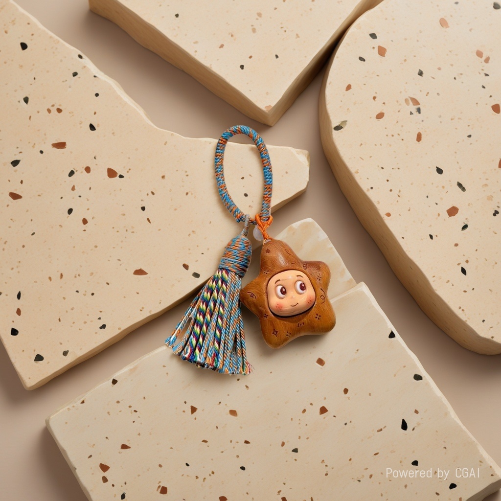 五角星，星星人挂件详情图6