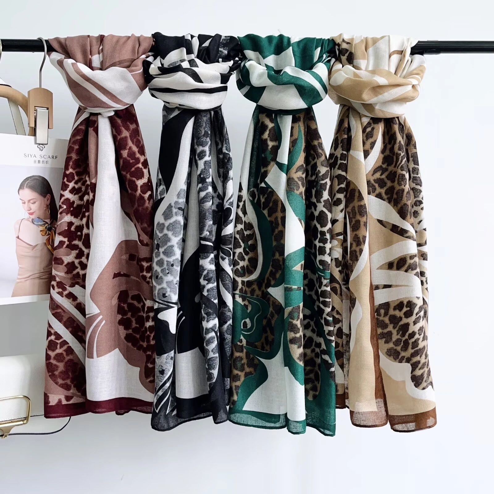 New hot sale Hot New style Linen long Scarf Cotton Linen Scarf 85*180cm 137g Need more new styles ask me for pictures detail image 17
