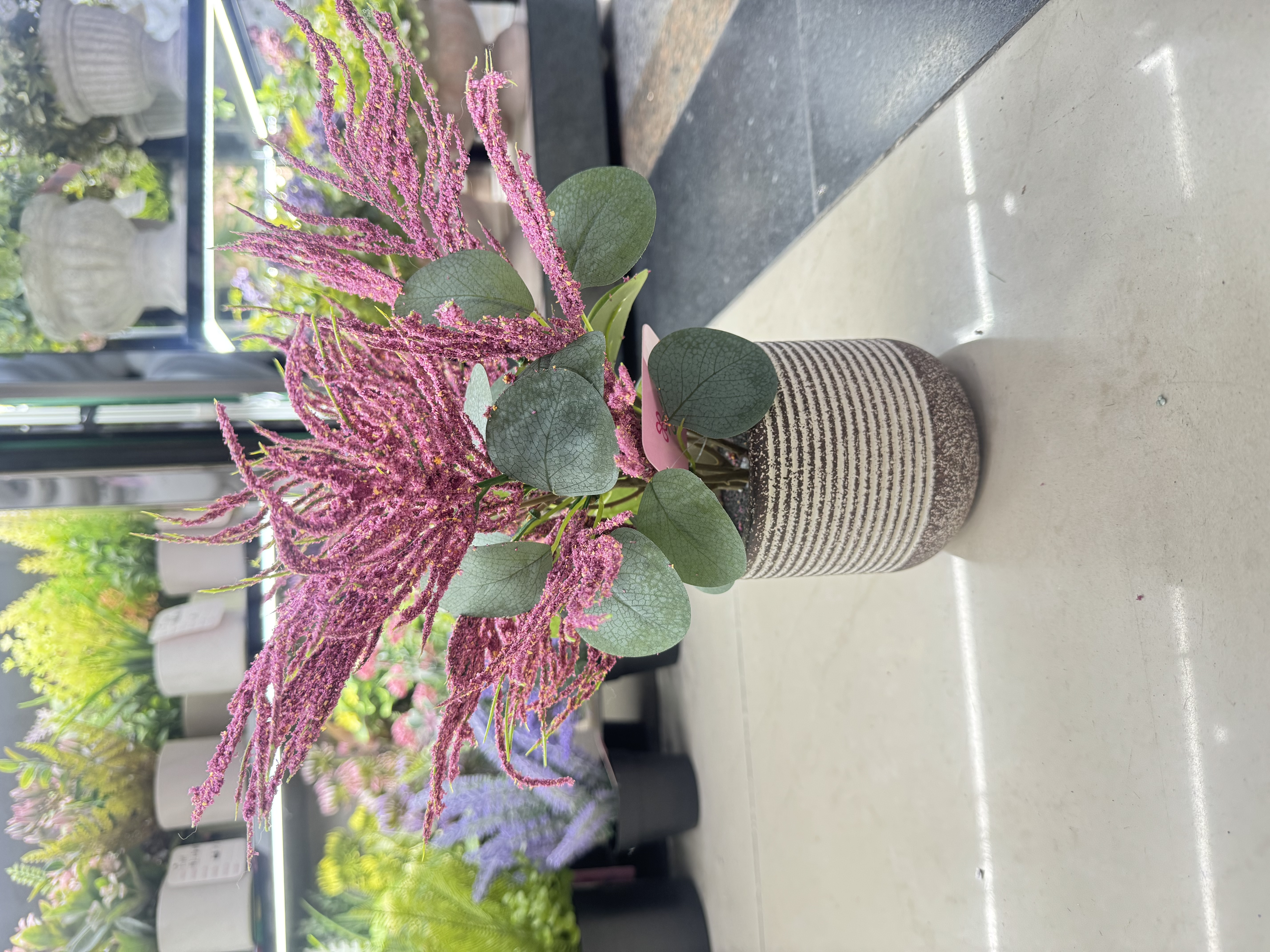 毛线太阳花仿真假花清明花小款居家装饰花束仿真花毛线太阳花假花细节图