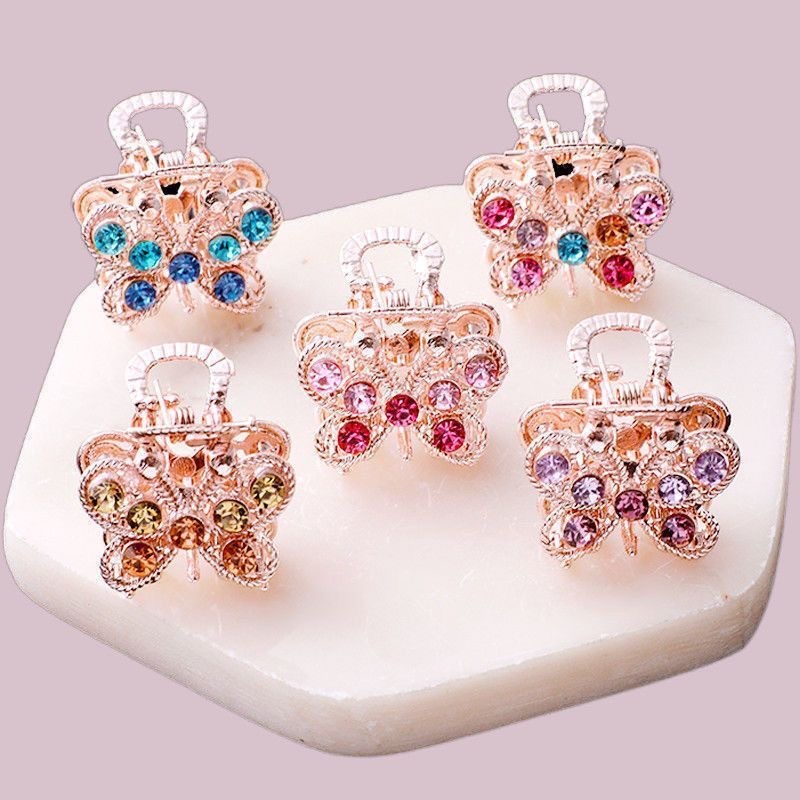 刘海夹前额满钻洋气小抓夹头发夹子发卡成人头饰发饰轻奢钻石发夹产品图