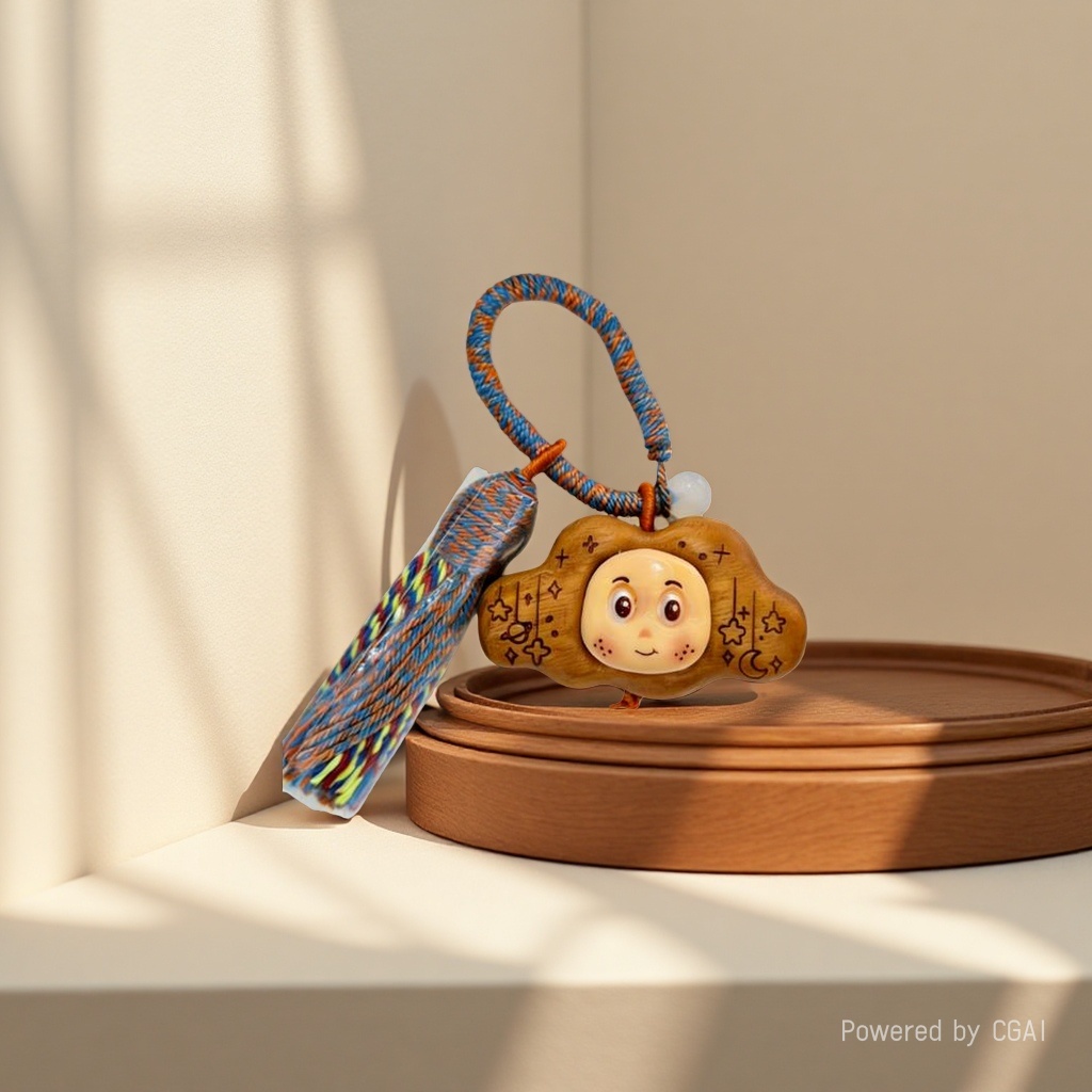 云朵星星人挂件产品图