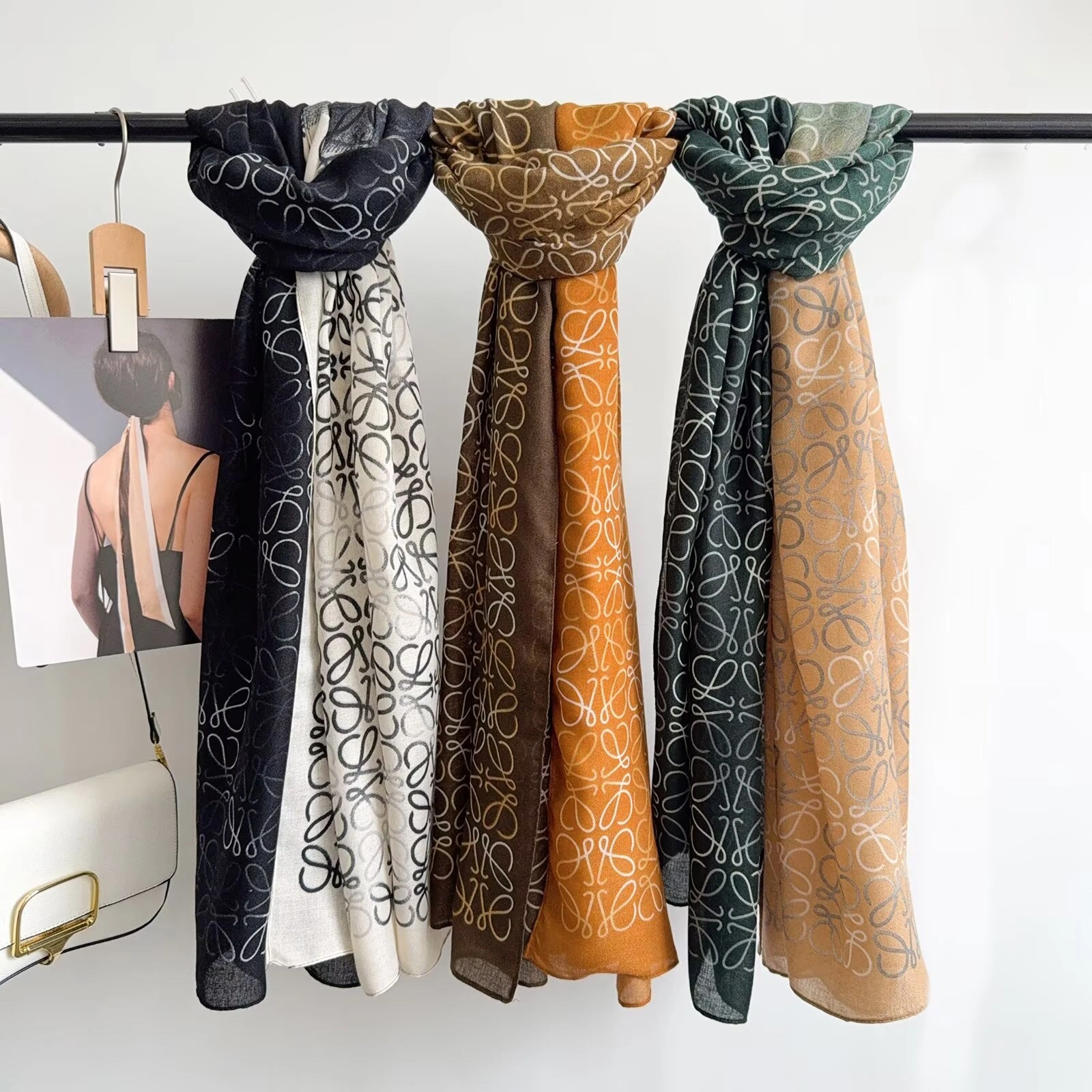 New hot sale Hot New style Linen long Scarf Cotton Linen Scarf 85*180cm 137g Need more new styles ask me for pictures detail image 5