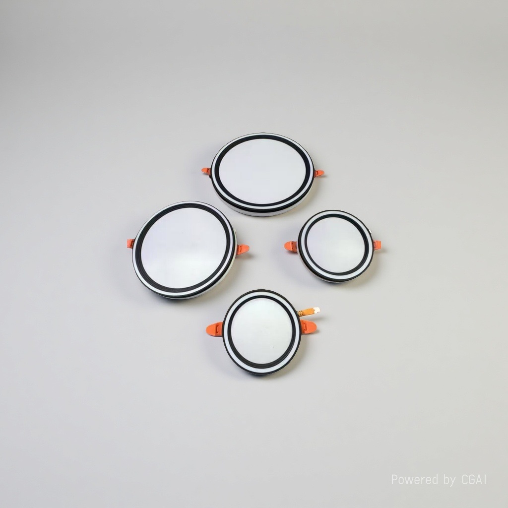 Wholesale of SXL LED concealed stamping iron frameless large light-emitting panel lights, ceiling lights, ceiling lights, circular simple downlights and ambient lights details Picture