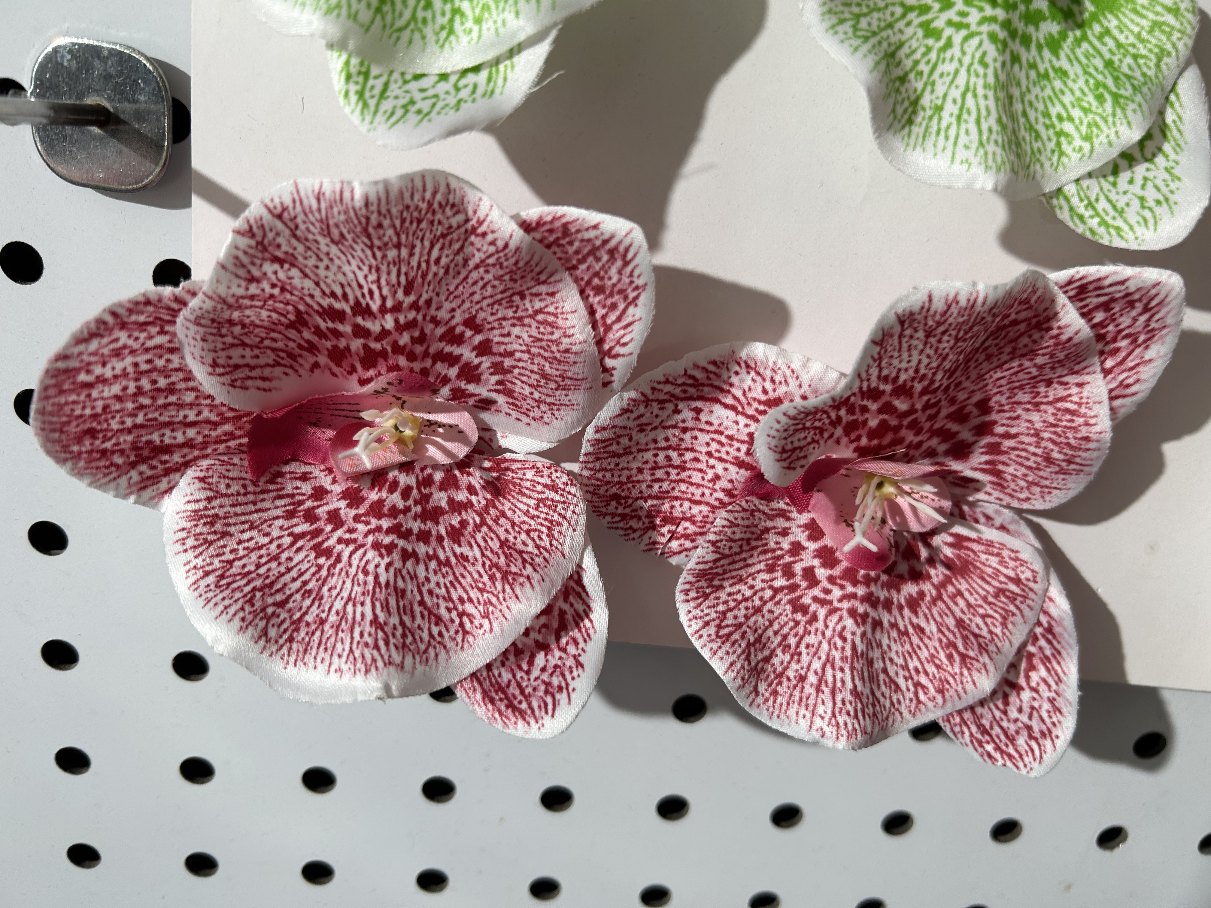 仿真花，仿真植物系列，仿真花花头，大蝴蝶兰，饰品装饰配件
