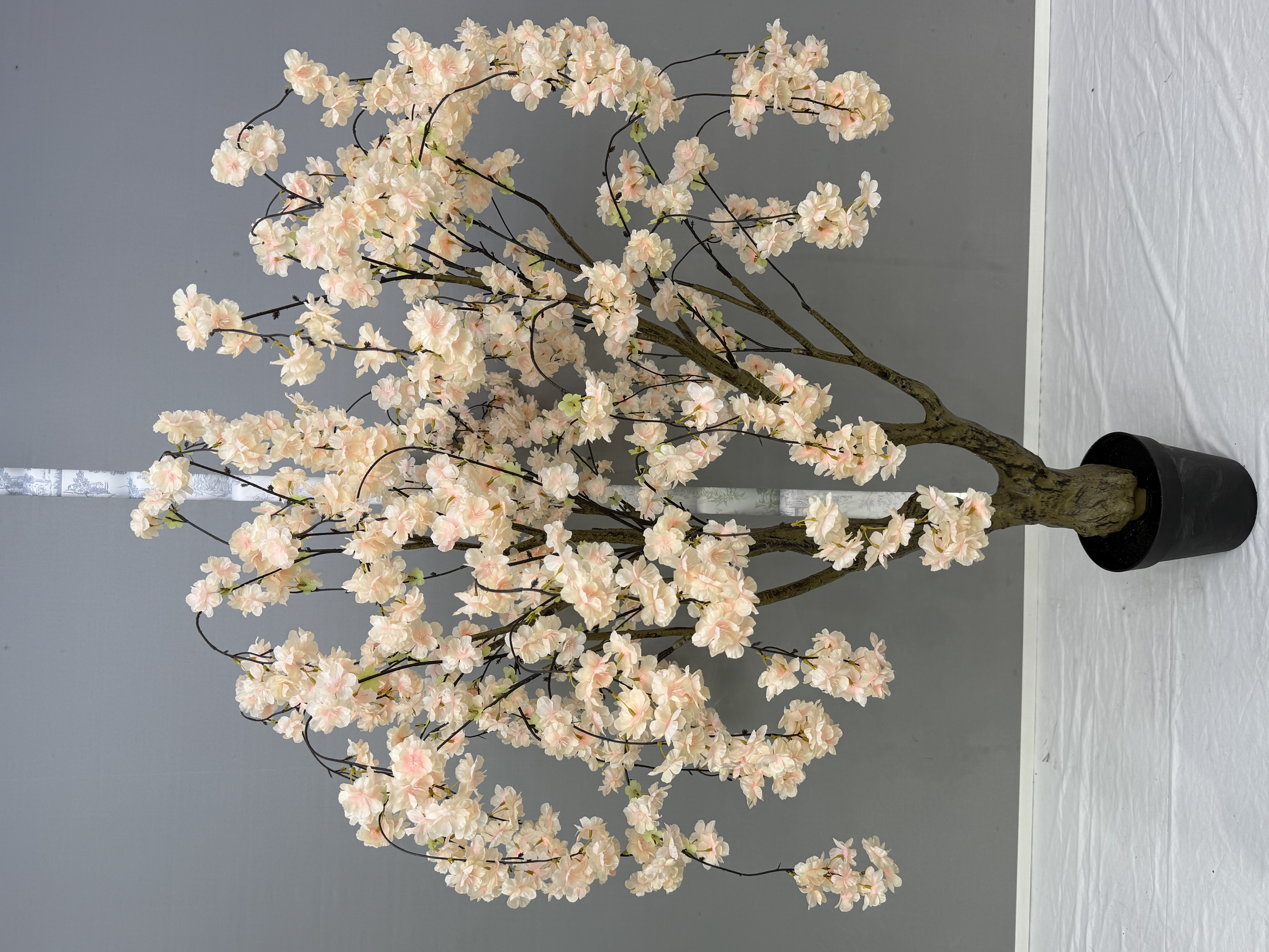 毛线太阳花仿真假花清明花小款居家装饰花束仿真花细节图