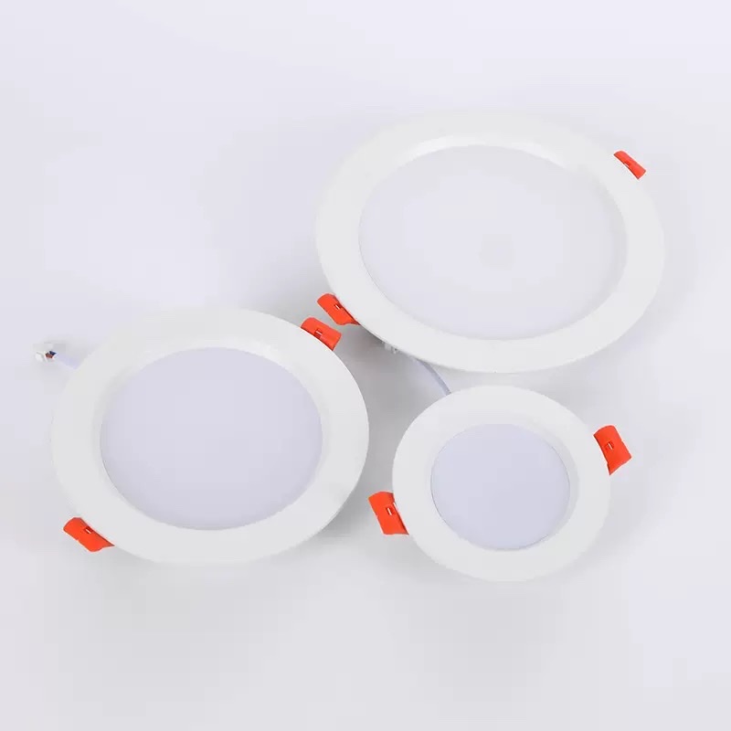 SXL forward-emitting right-angle downlight, built-in home and commercial living room ceiling LED spotlight, three-color variable light, 3000K-6000K