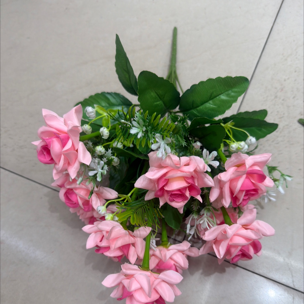 厂家直销长期低价仿真花装饰花玫瑰百合客厅装饰植物墙仿真花