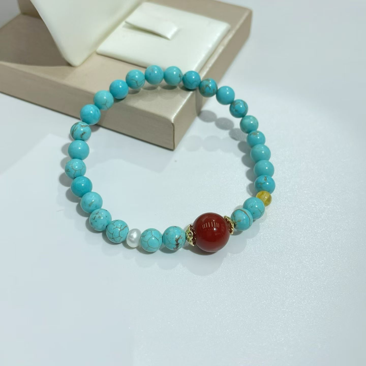 DIY饰品绿松石配件手工制作