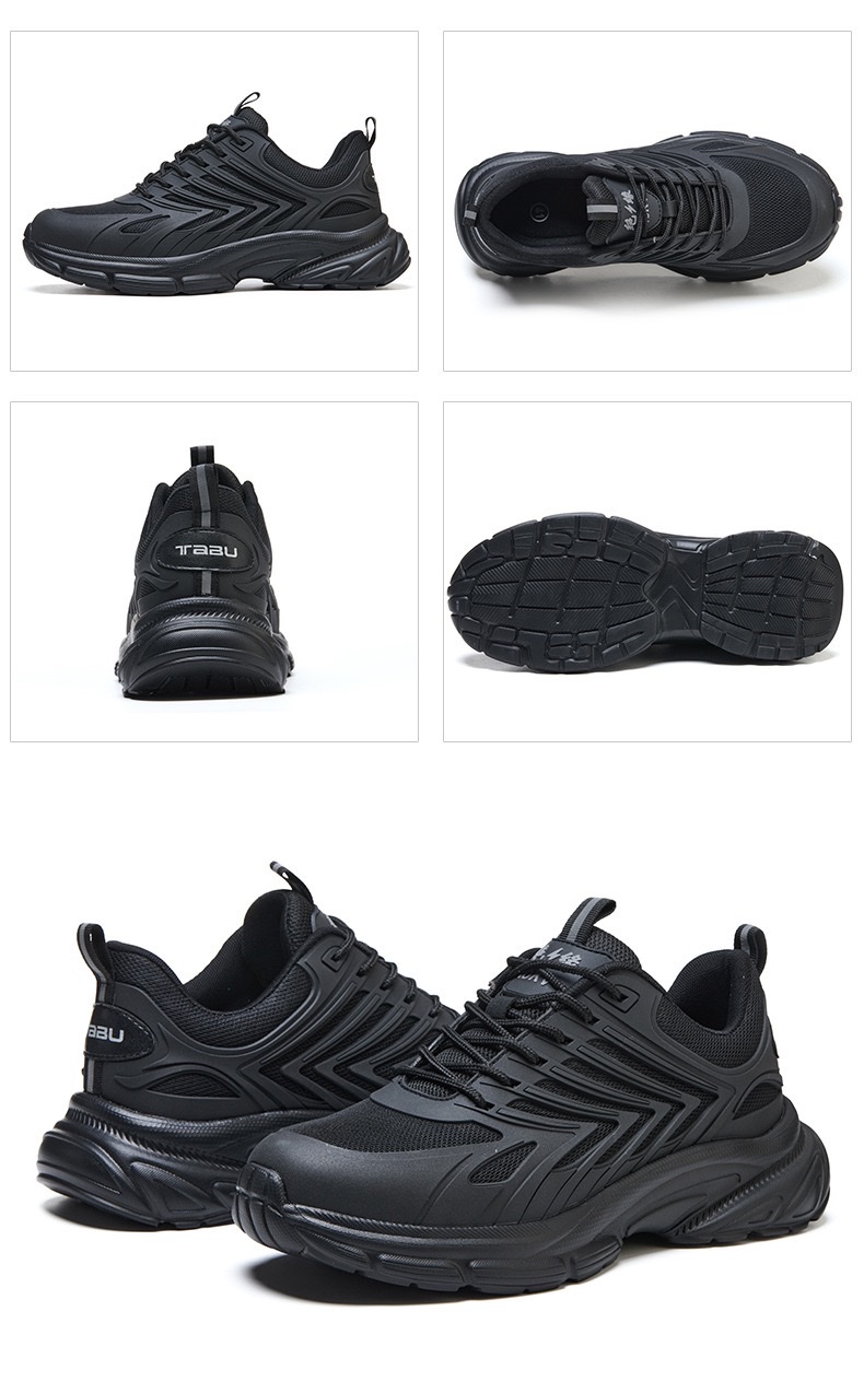 Lao You Labor Protection Shoes for men, comfortable for all seasons, 6kv insulating shoes, steel protection, Kevlar midsole, wear-resistant for construction sites detail image 8