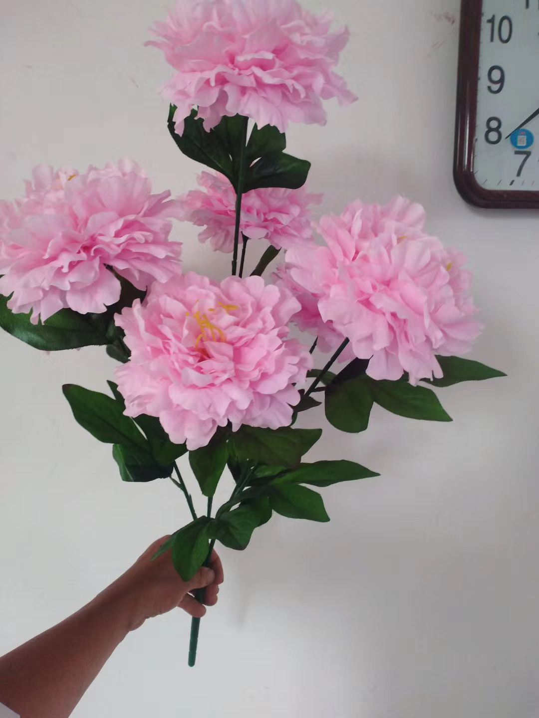 厂家直销长期低价仿真花装饰花玫瑰百合客厅装饰植物墙仿真花详情图1