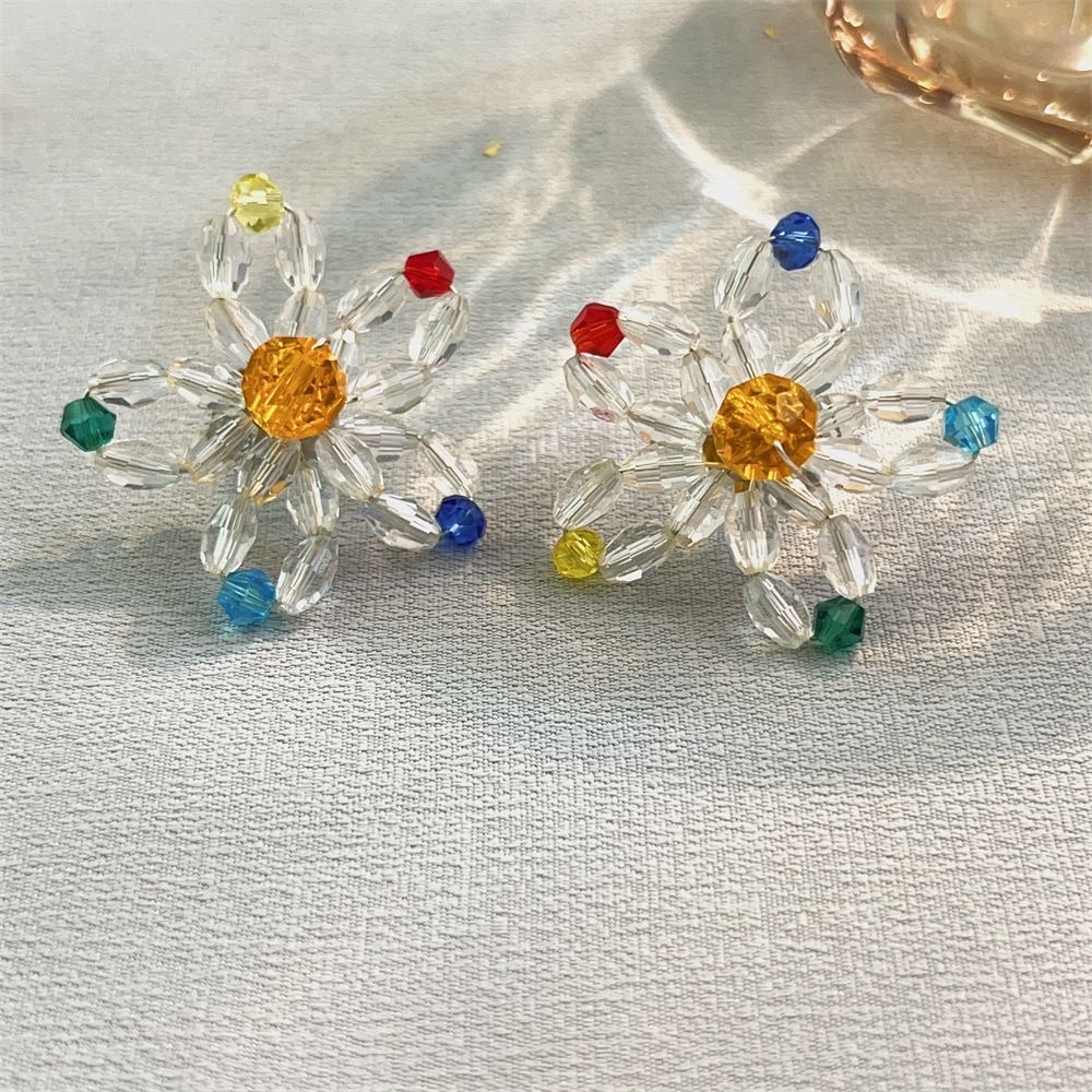 Colorful crystal dopamine handmade small flowers Application Scenario