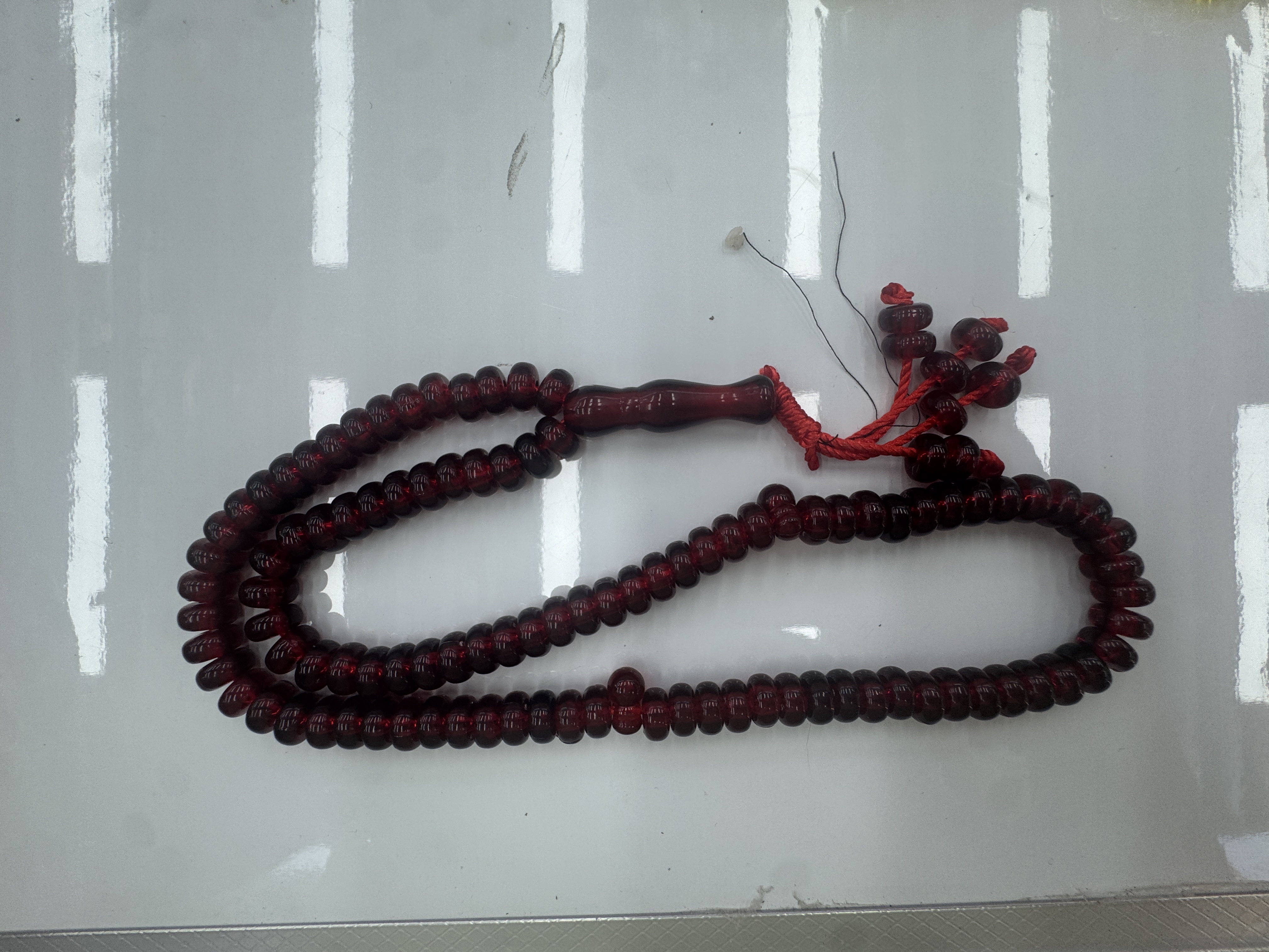 香奈尔玉吊坠项链亚克力珠子搭扣时尚饰品经典设计