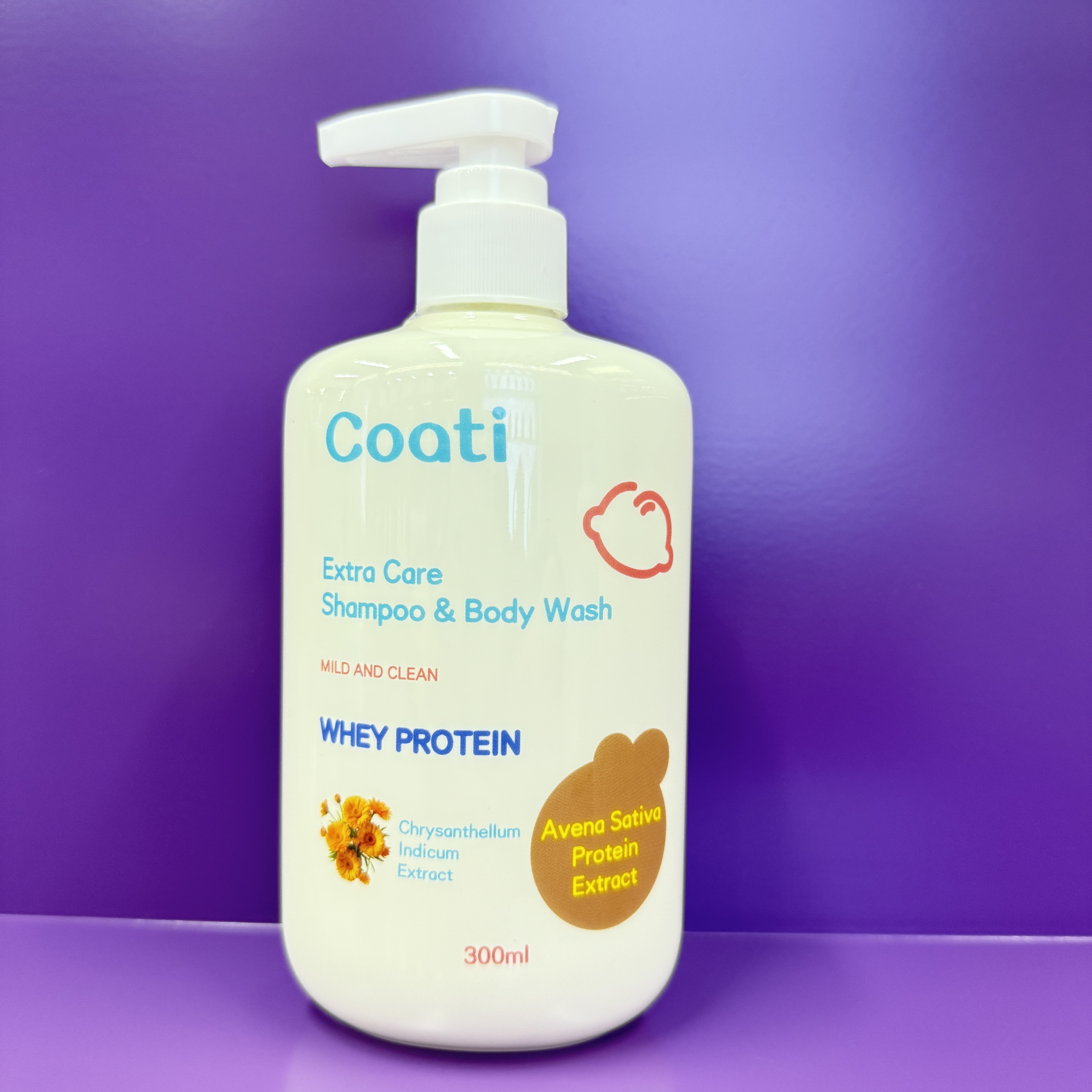 Coati Extra Care Shampoo &  Body Wash Application Scenario