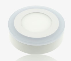 SXL LED dual-color circular and square downlights, RGB panel lights, hotel bathroom and kitchen lights Item Picture
