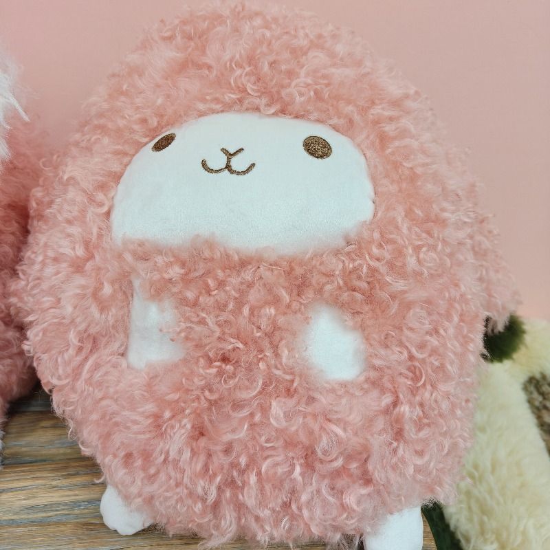 真羊毛玩偶 暖羊羊