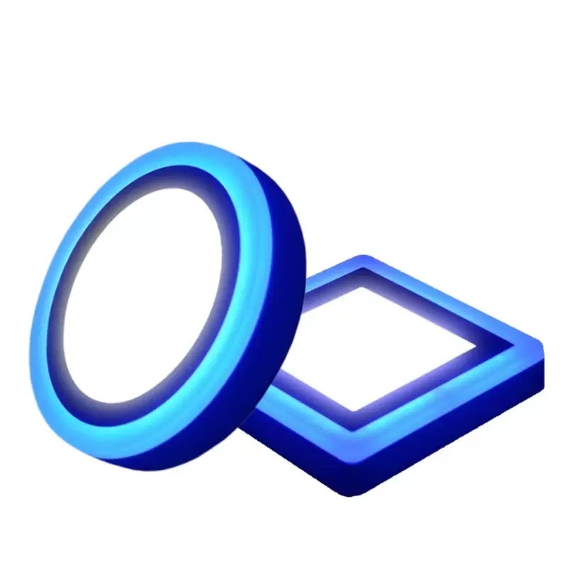 SXL LED dual-color circular and square downlights, RGB panel lights, hotel bathroom and kitchen lights