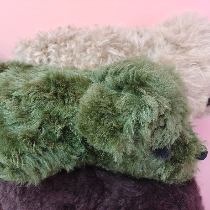 真羊毛玩偶 趴趴熊