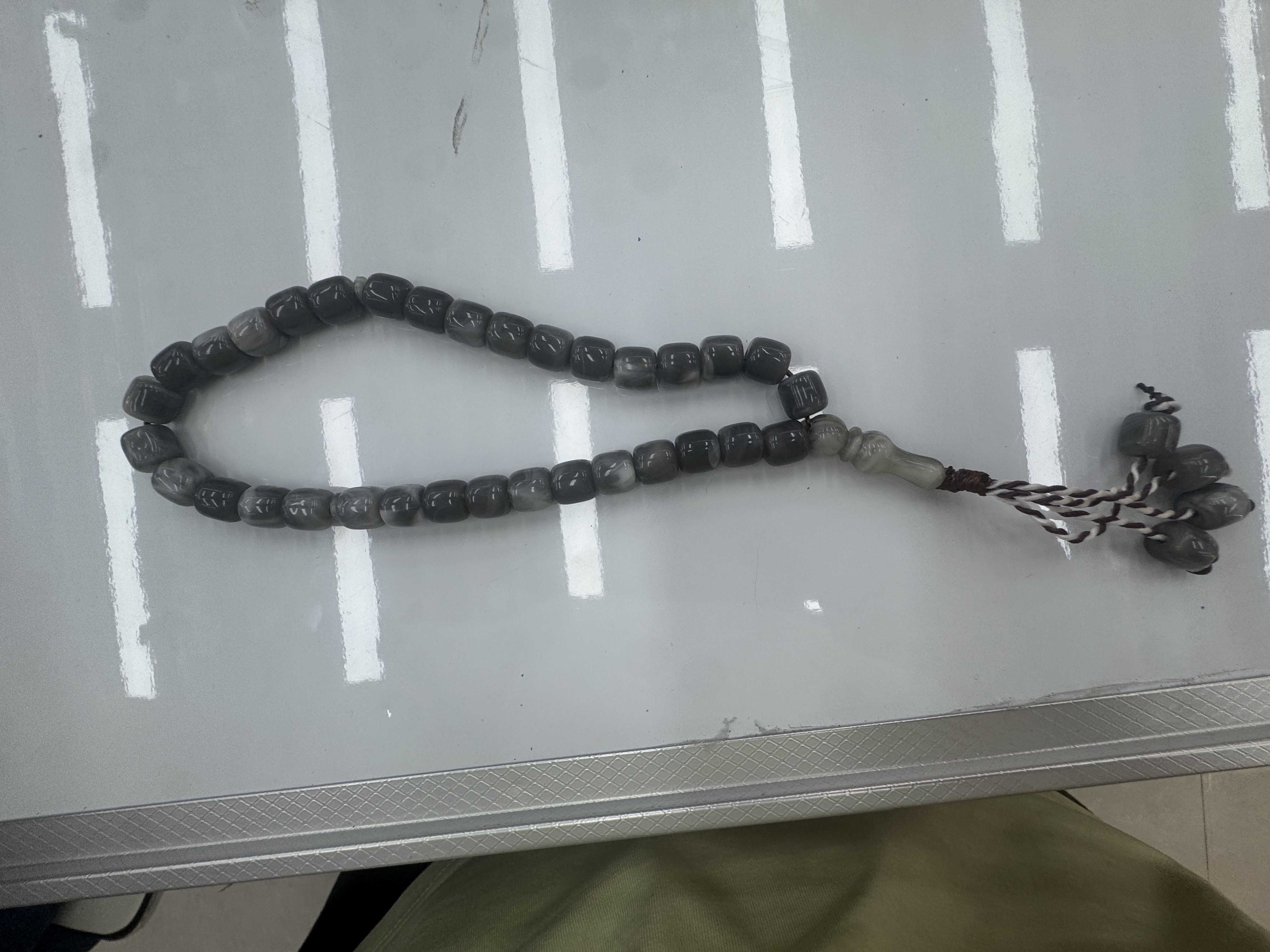 亚克力珠子吊坠项链搭扣