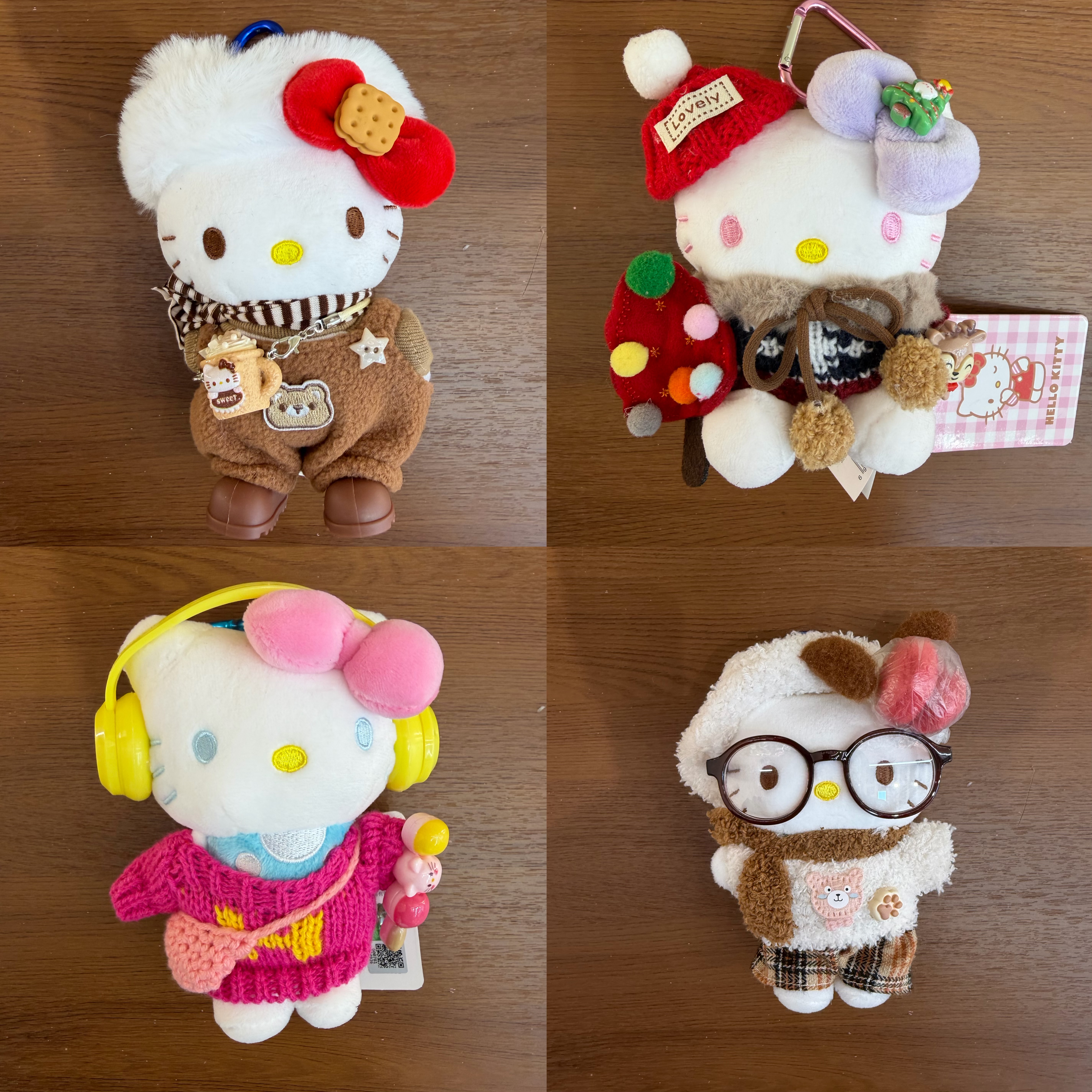 三丽鸥毛绒挂件钥匙扣公仔挂件可爱小物装饰配件