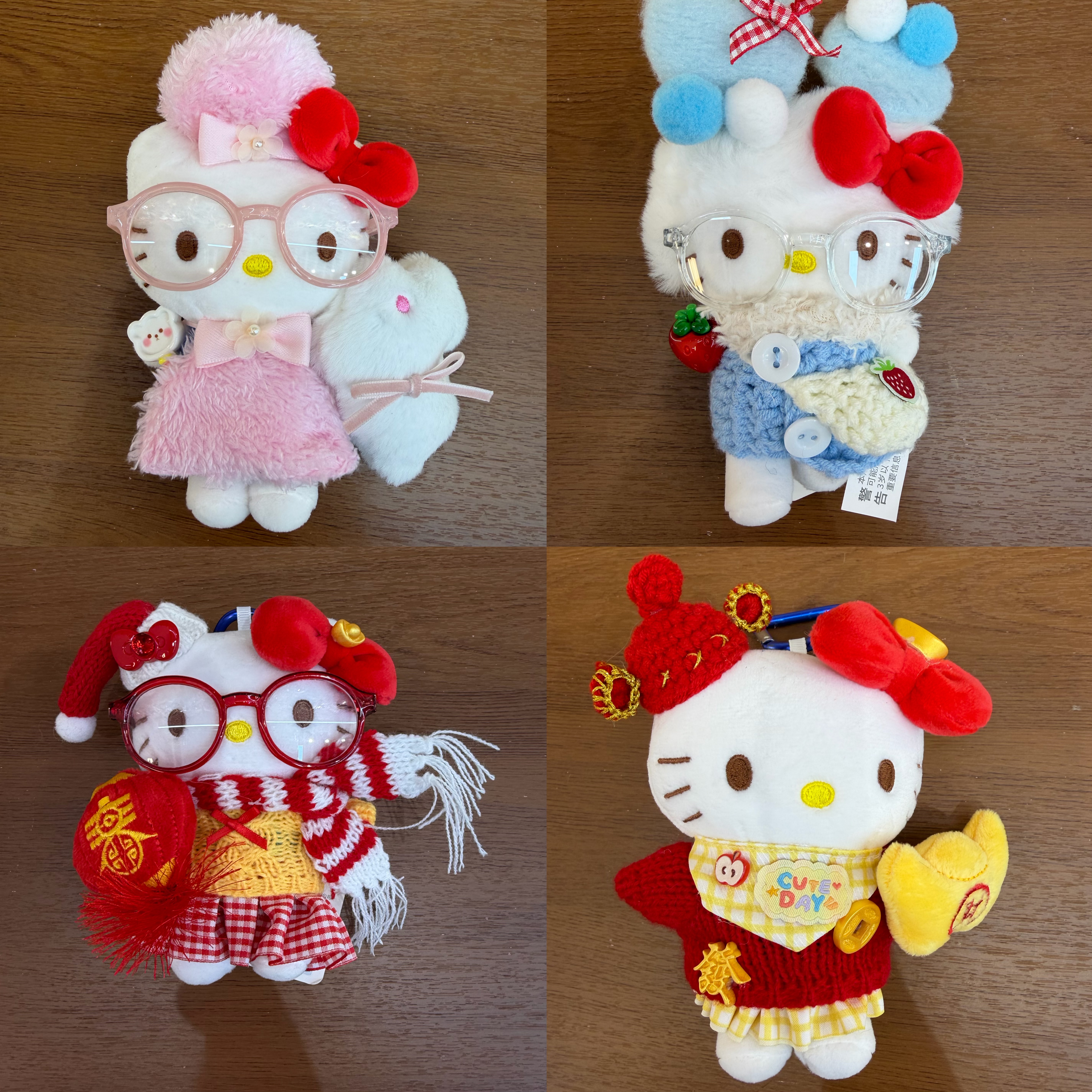 三丽鸥毛绒钥匙扣挂件公仔挂件，可爱小物装饰挂件