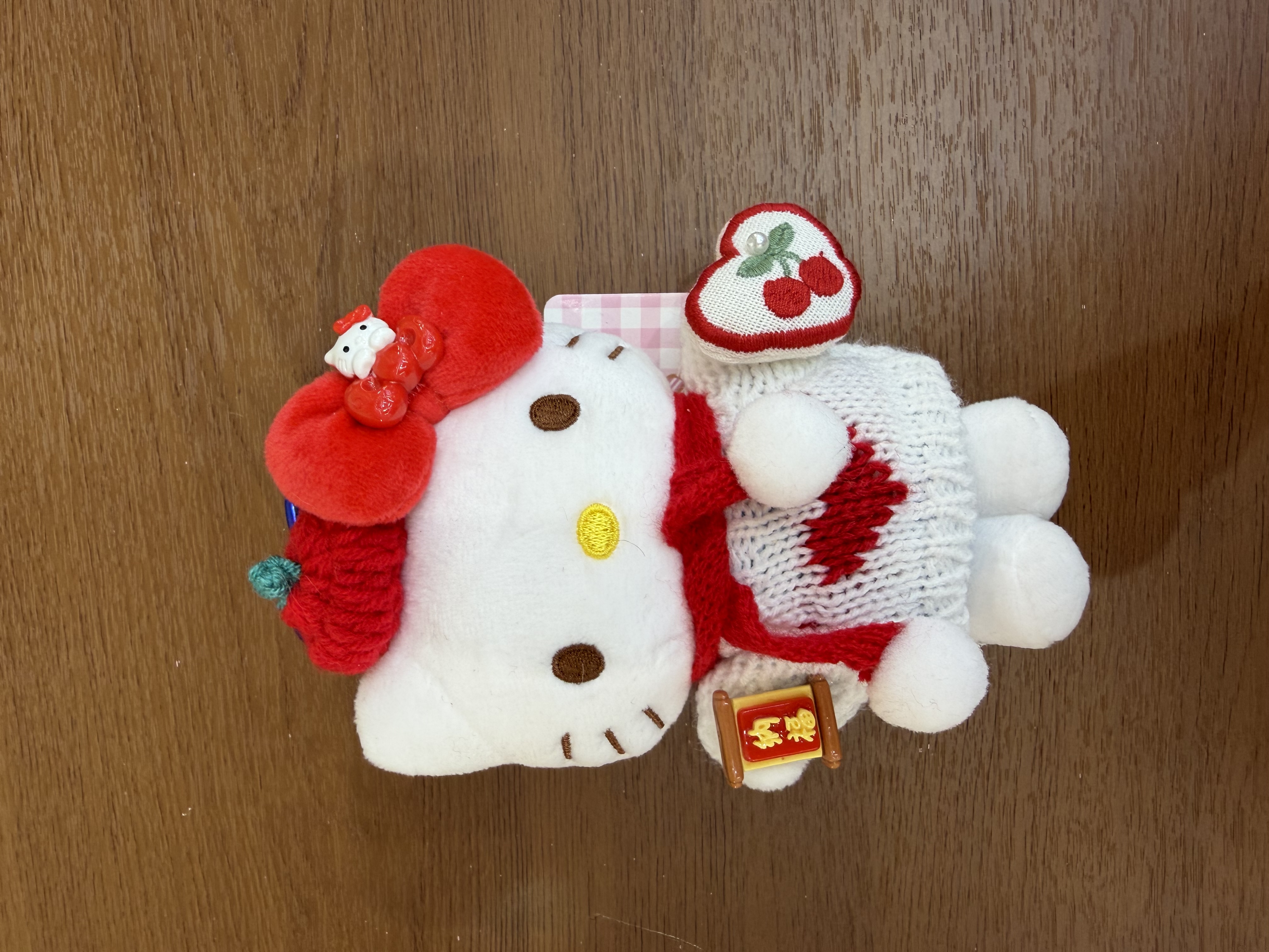 公仔挂件实物图