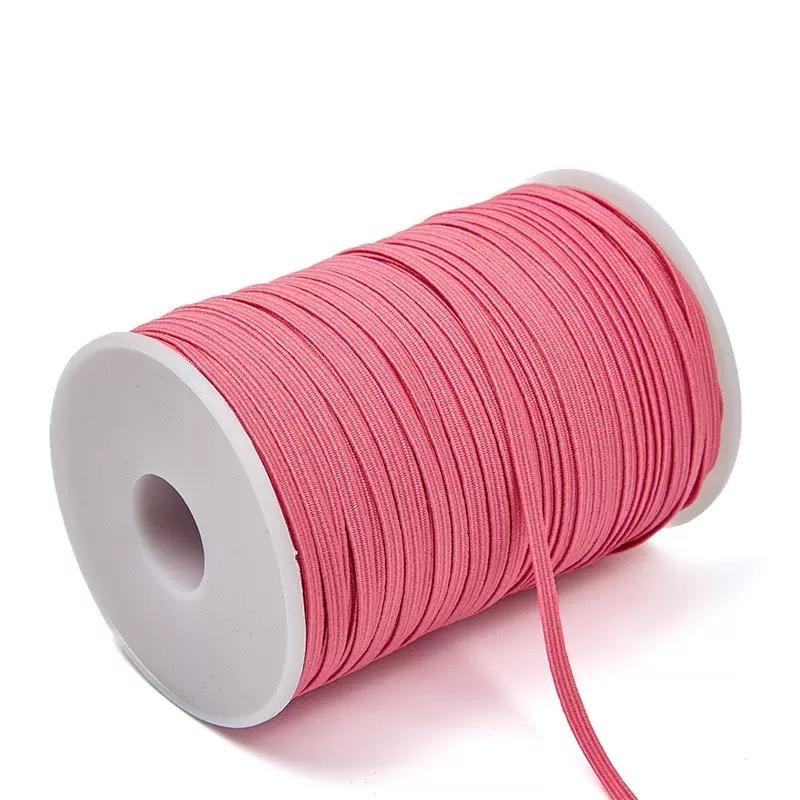 Elastic edge wrapping tape, walking belt, flat elastic band, 3mm, 4mm, 5mm, 6mm, 8mm, 1cm, 1.2cm, woven ribbed multi-functional woven tape pic 6
