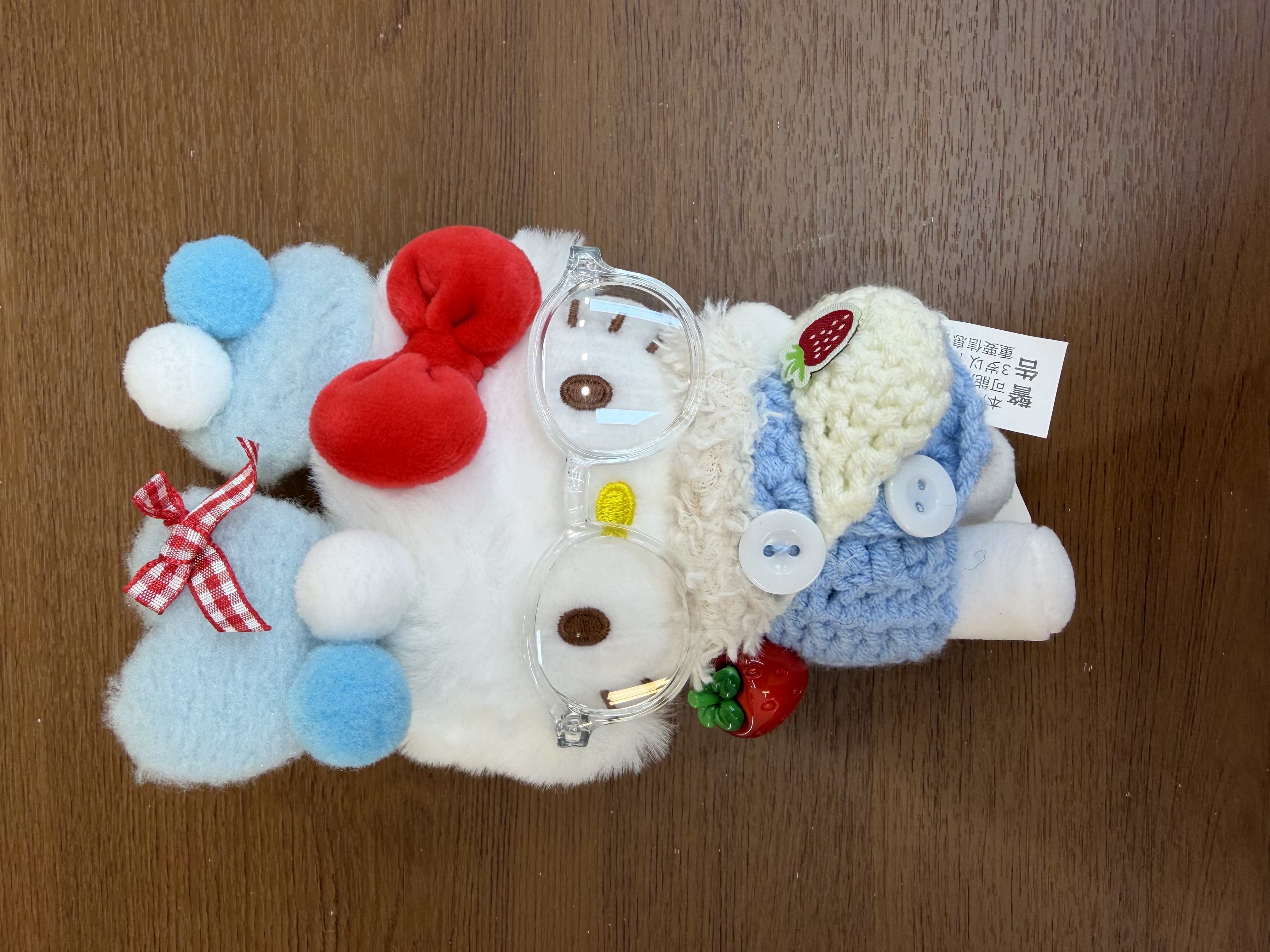 三丽鸥毛绒钥匙扣挂件公仔挂件，可爱小物装饰挂件详情图3