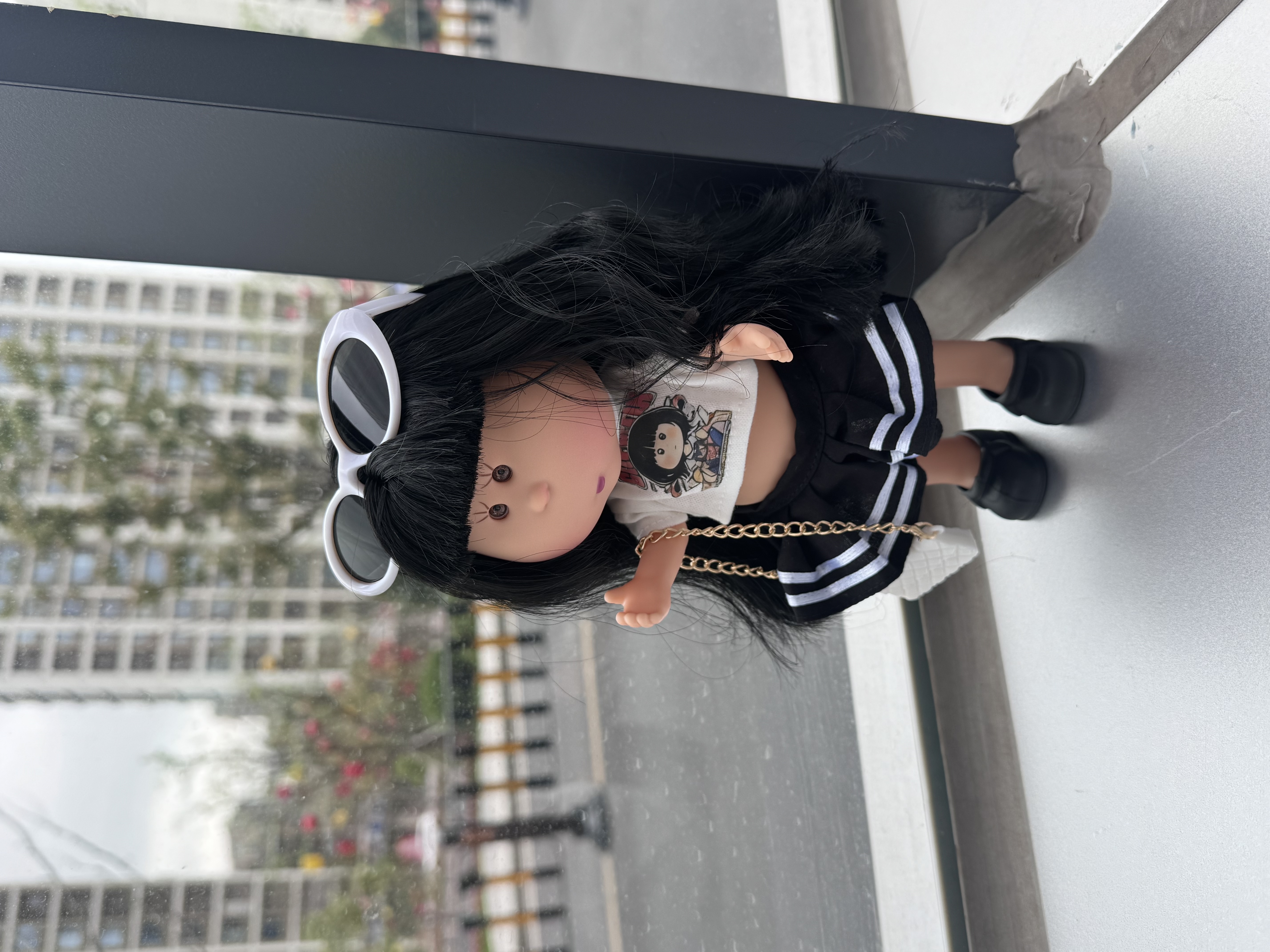 2026新款时尚娃娃 可拆卸服饰创意公仔 个性包包挂饰 可爱拍照道具 送朋友惊喜伴手礼详情图8
