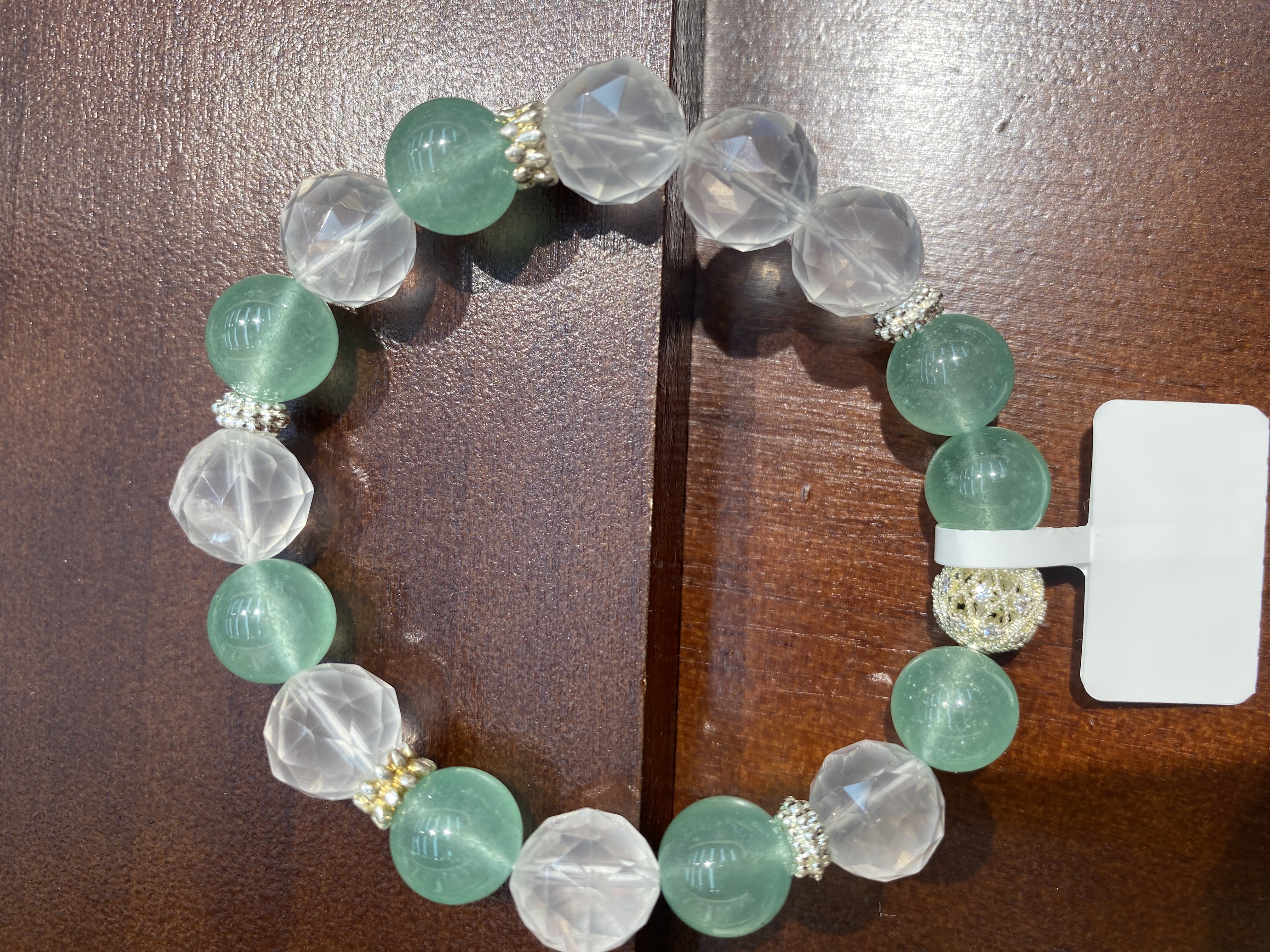 绿草莓晶 白水晶